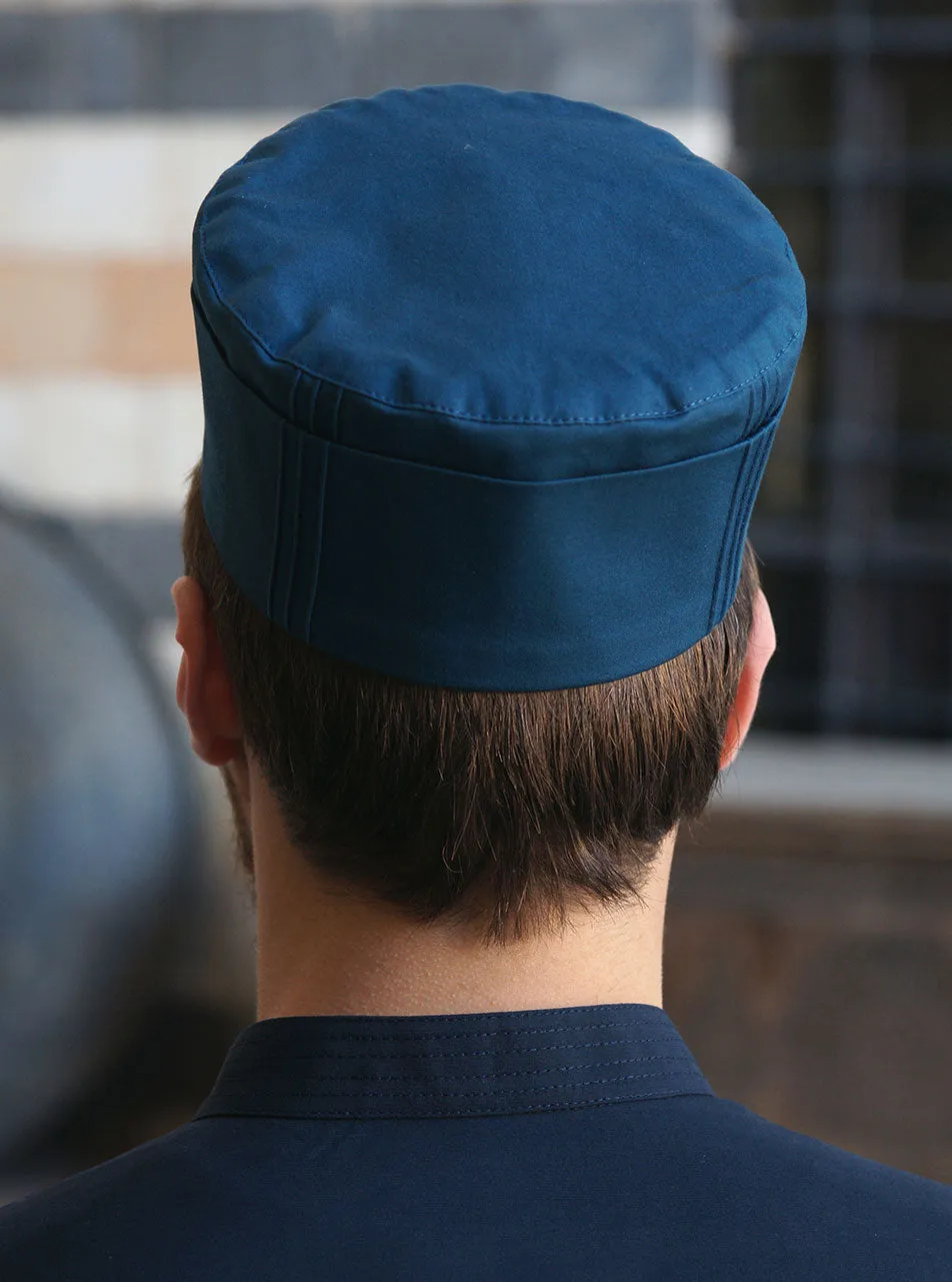 Double Layered Kufi with Pintucks