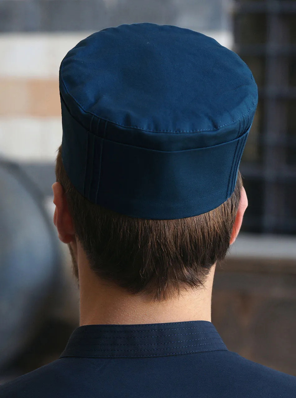 Double Layered Kufi with Pintucks