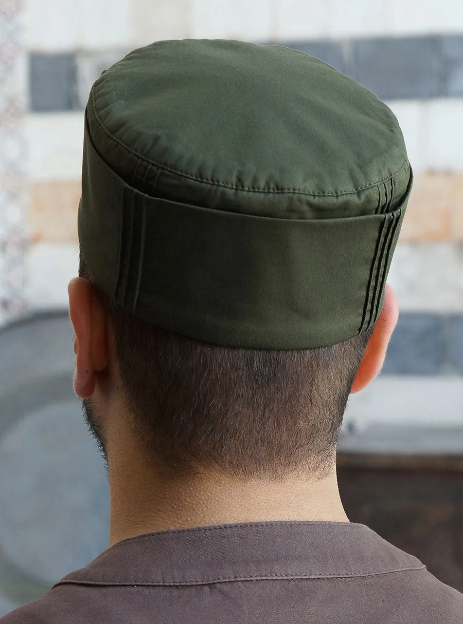 Double Layered Kufi with Pintucks