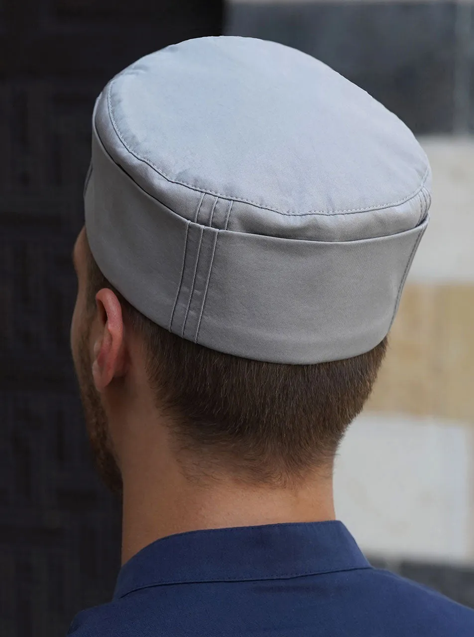 Double Layered Kufi with Pintucks