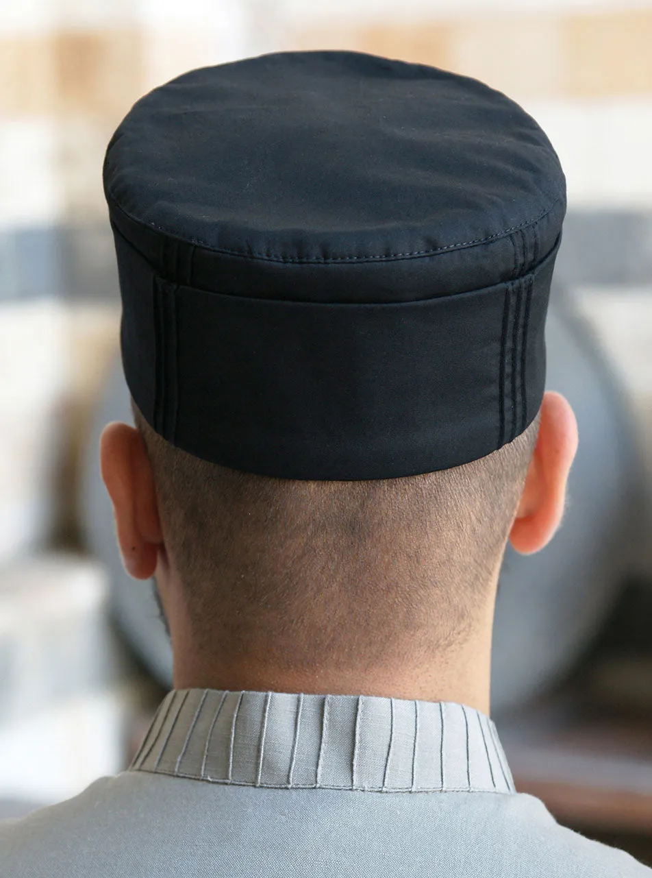 Double Layered Kufi with Pintucks