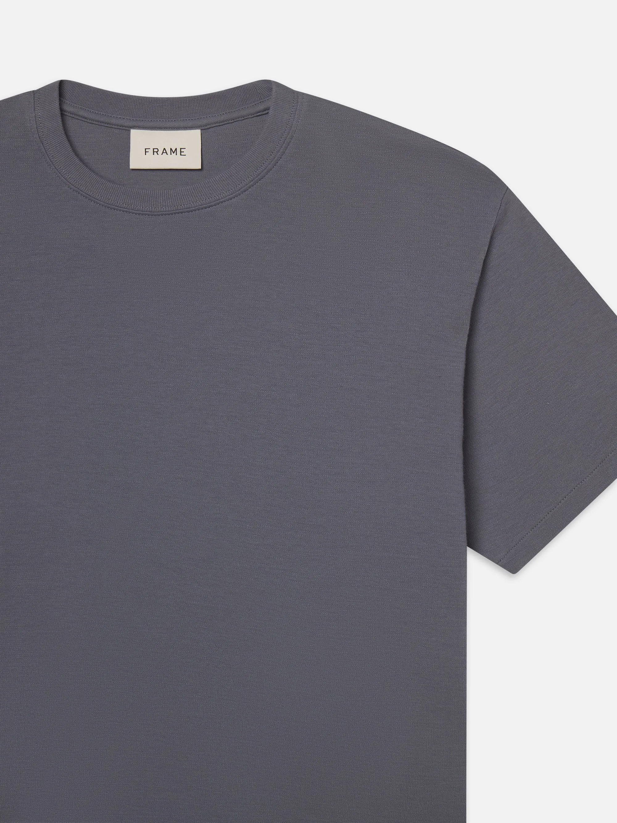 Duo Fold Tee -- Smoky Blue