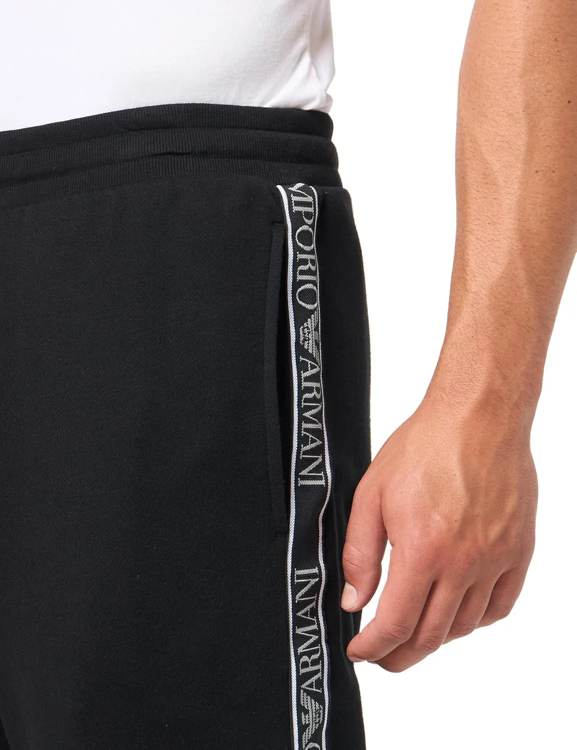 Emporio Armani Men's Iconic Terry Loungewear Pants