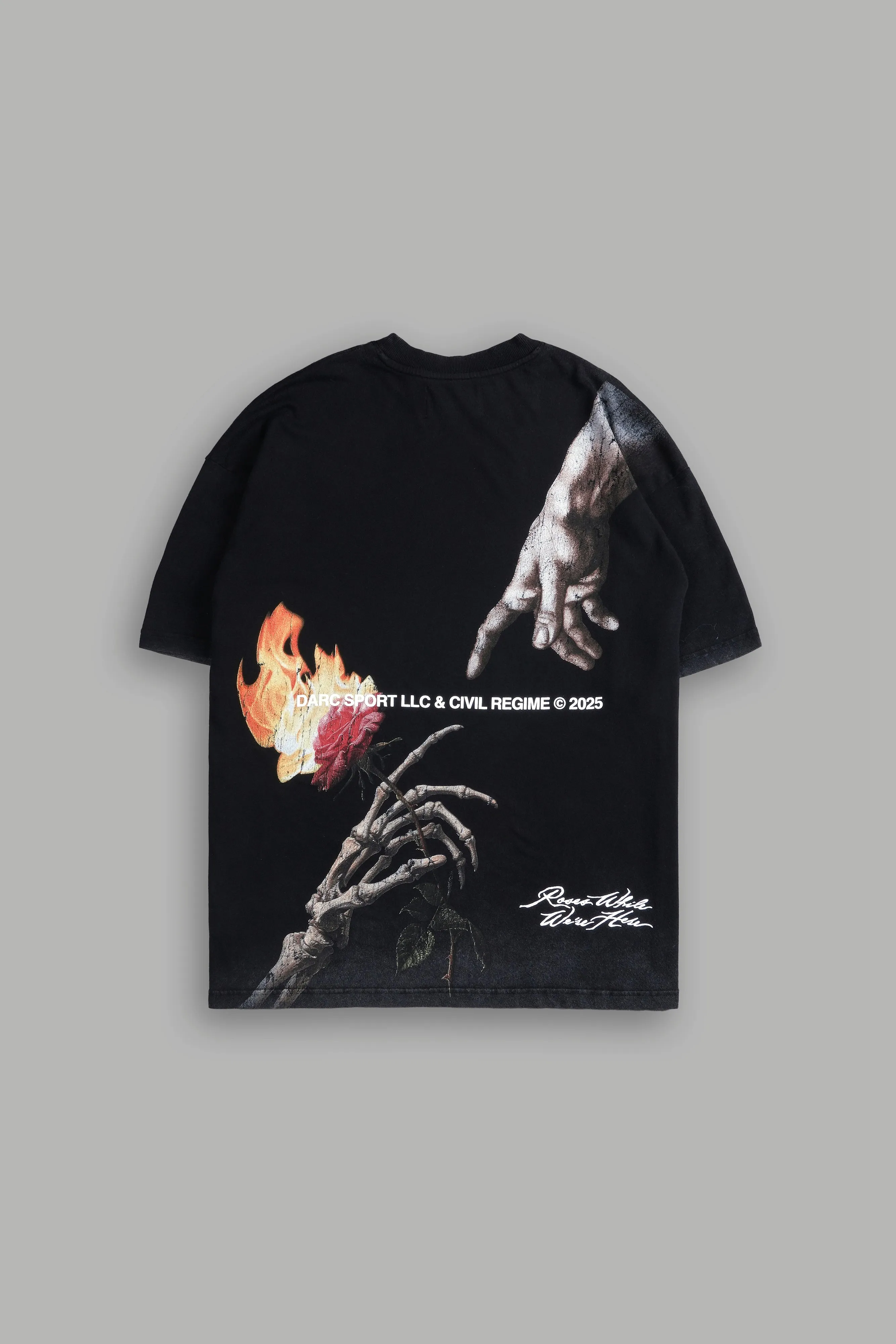 Eternal Fire "Premium" Oversized Tee in Black