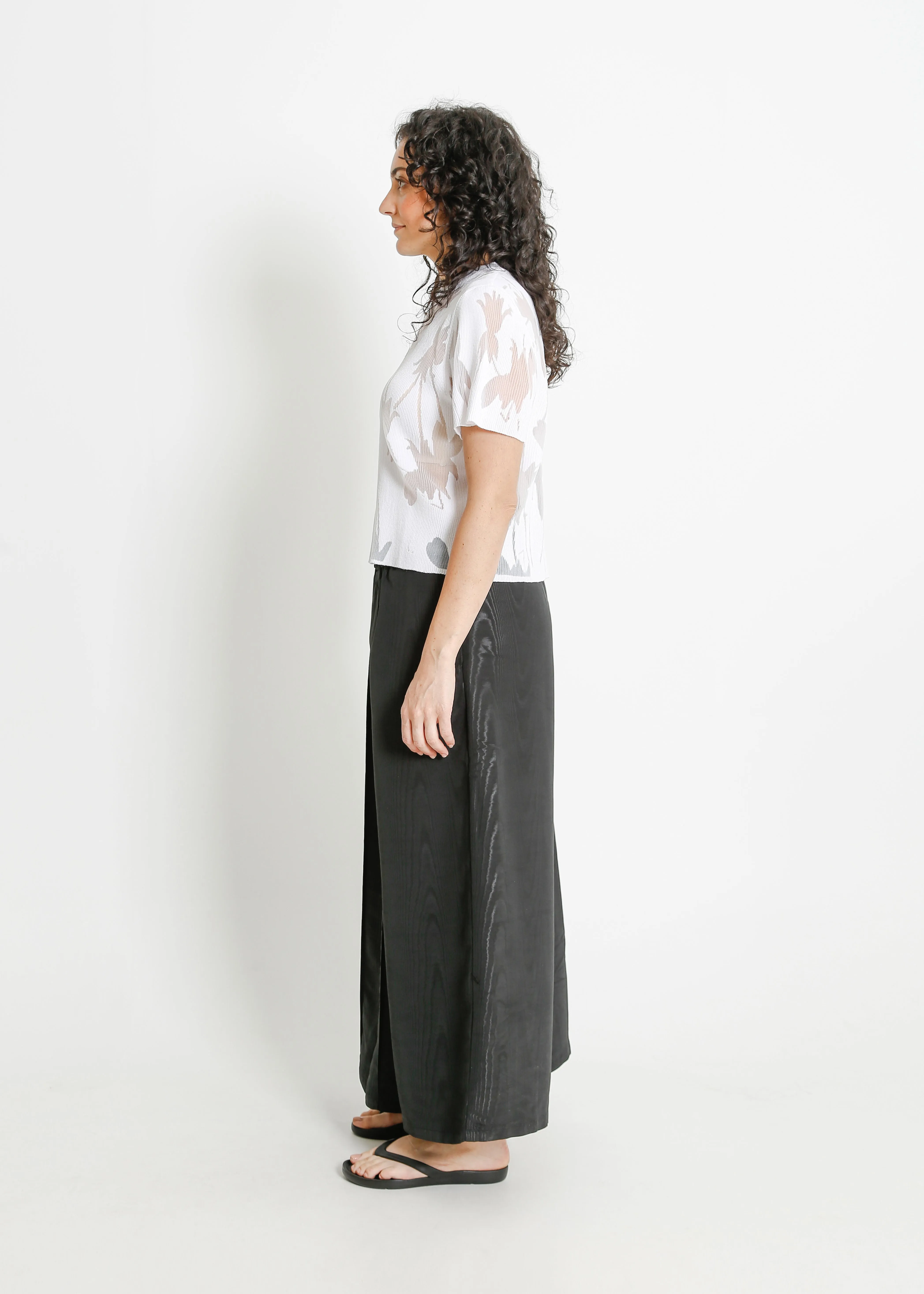 GAYA KNIT TEE / WHITE