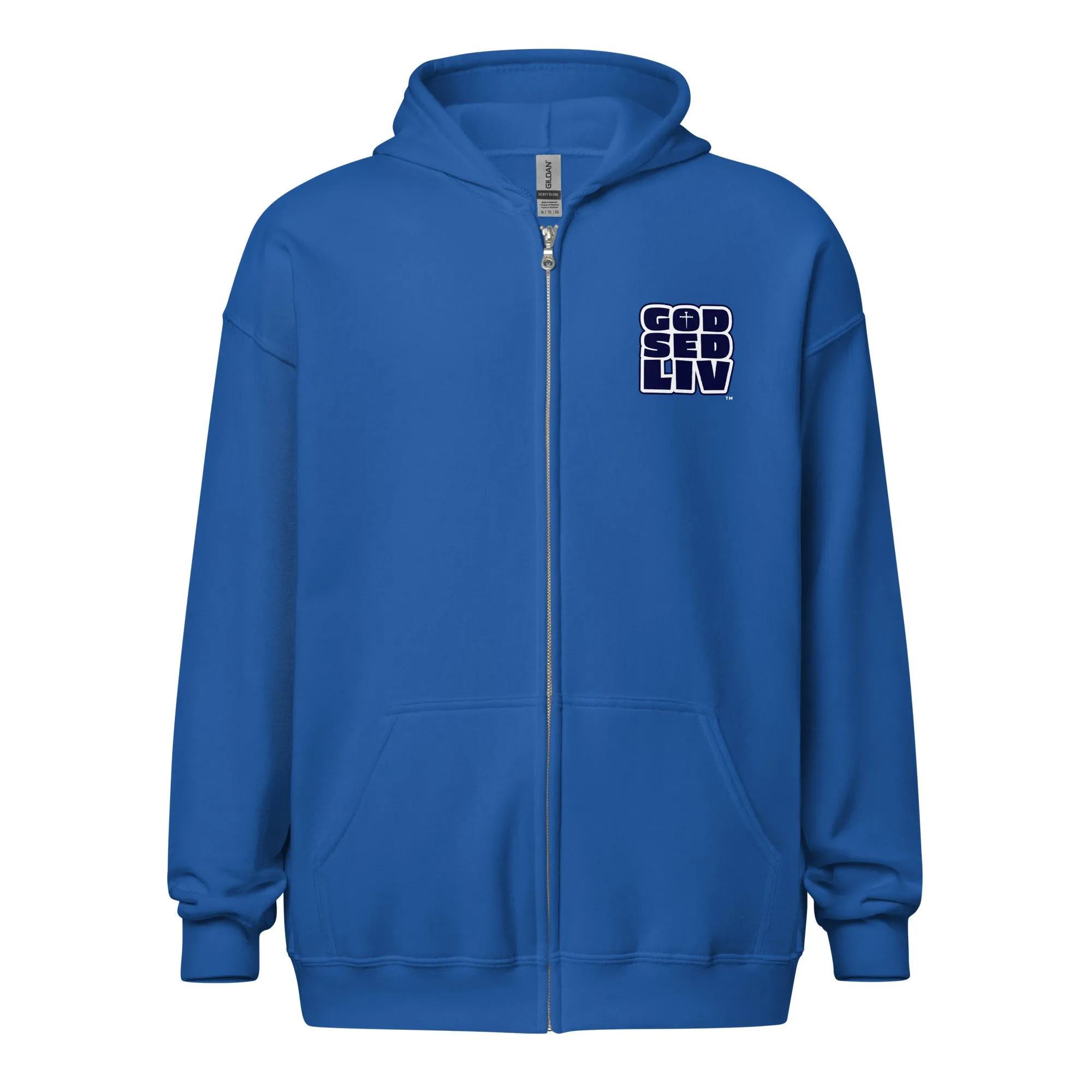 God Sed Liv/You Are Unisex Full-Zip Hoodie