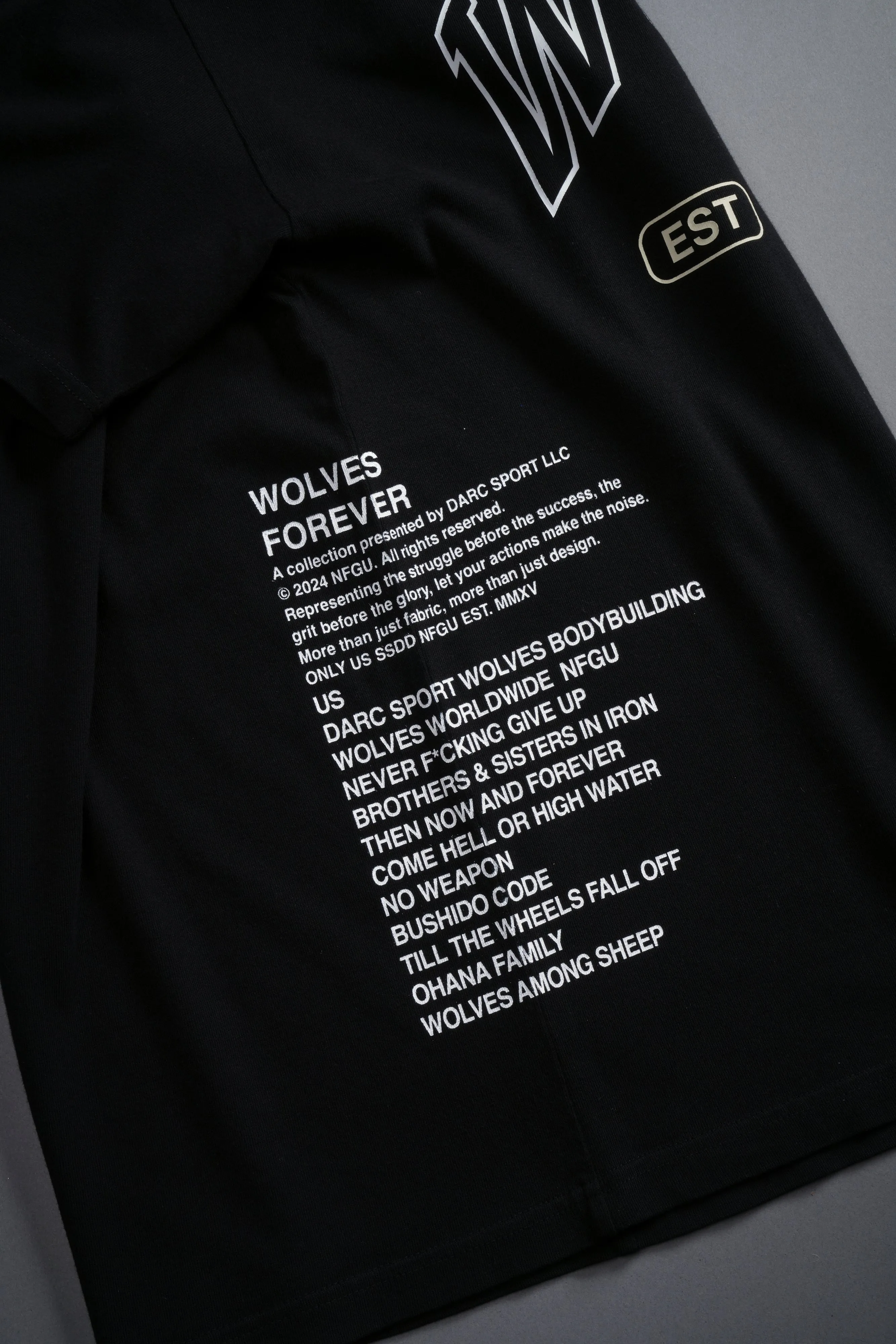 Grit V2 "Premium" Oversized Tee in Black
