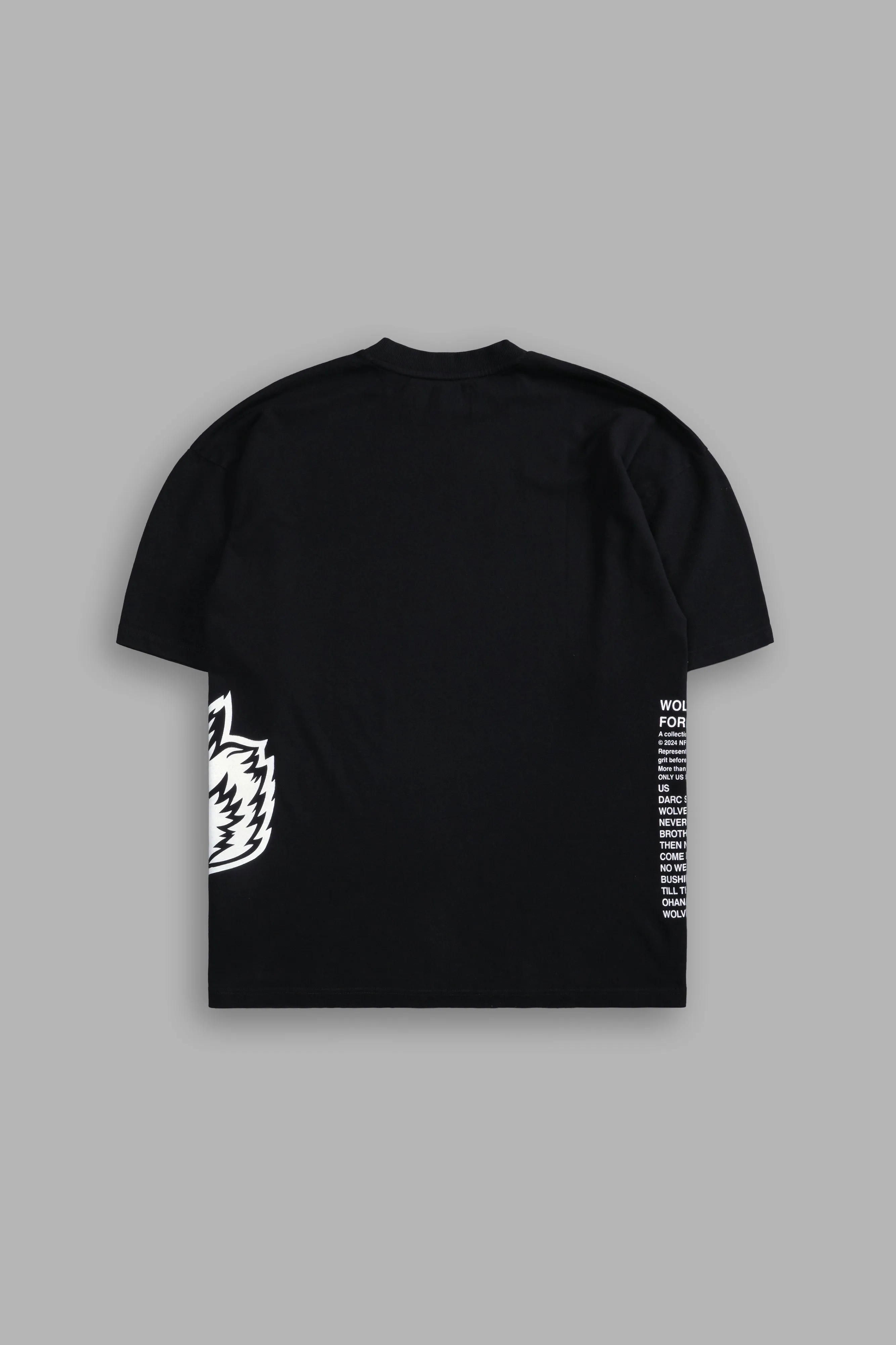 Grit V2 "Premium" Oversized Tee in Black