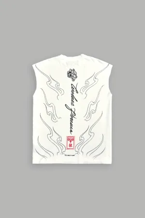 House Of Wolves "Premium" Muscle Tee in Cream
