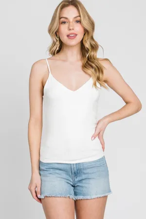 Ivory Double Layered Cami Top