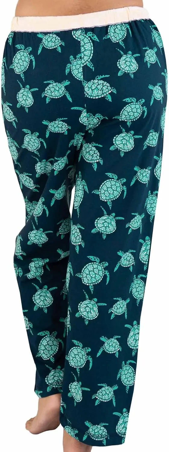 Lazy One Pajamas for Women, Cute Ocean Pajama Pants and Top Separates