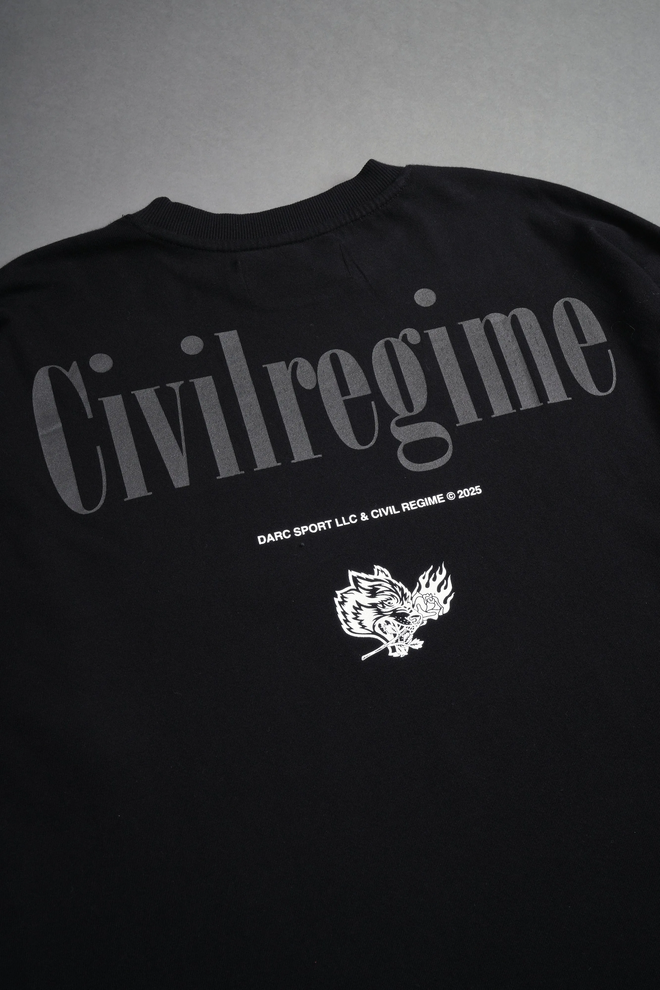 Life and Death "Premium" Oversized Tee in Black
