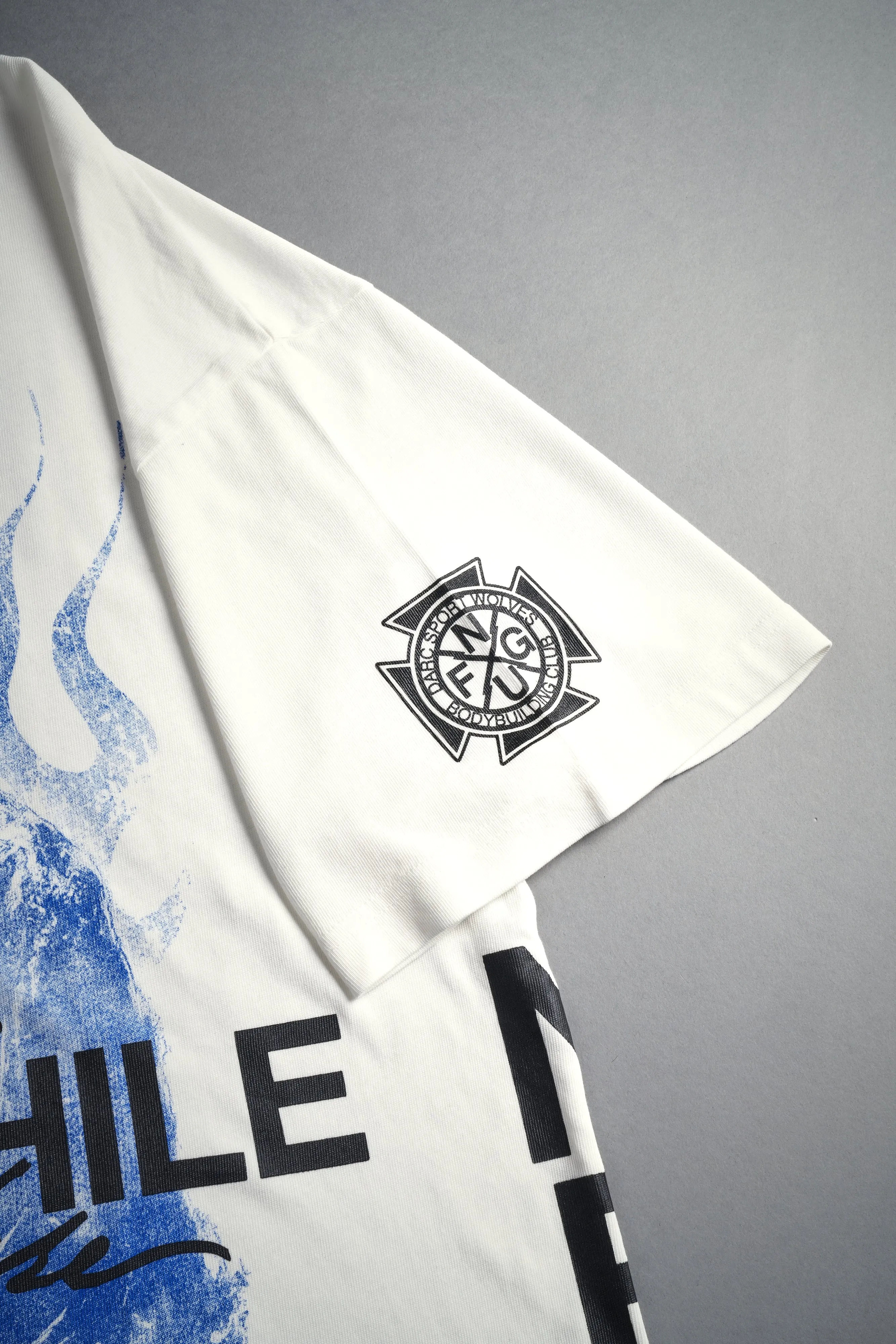 Life and Death "Premium" Oversized Tee in Cream