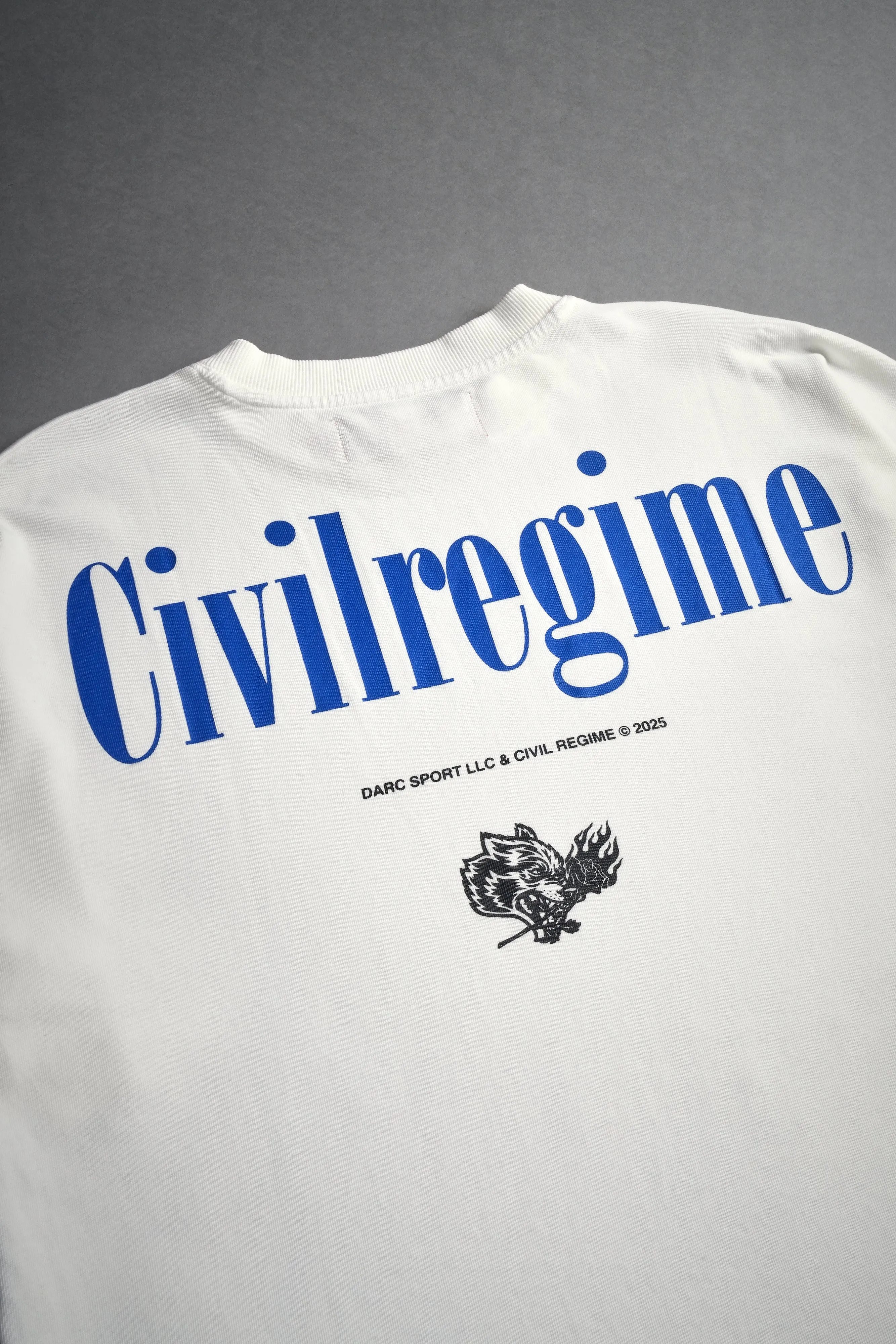 Life and Death "Premium" Oversized Tee in Cream