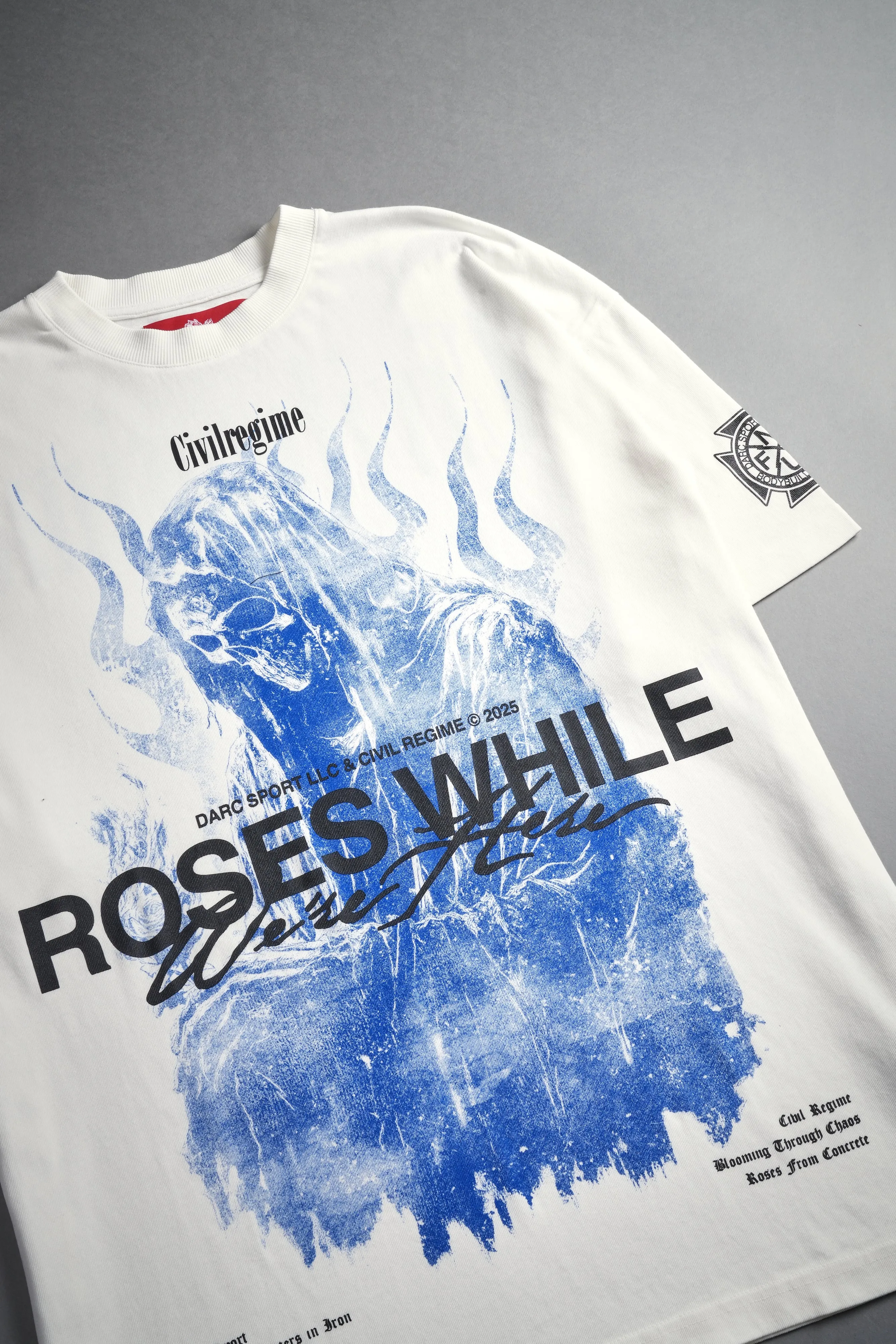 Life and Death "Premium" Oversized Tee in Cream