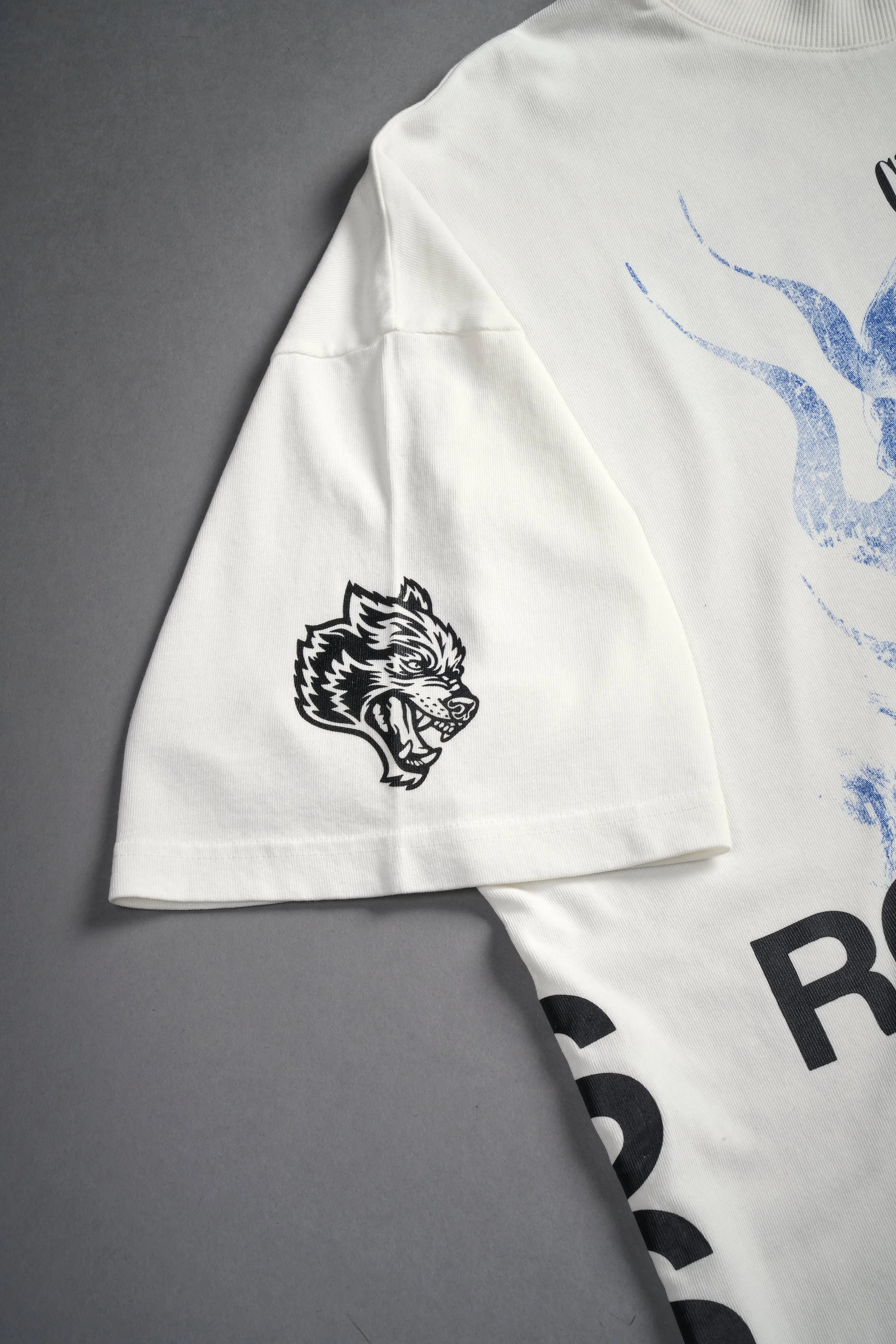Life and Death "Premium" Oversized Tee in Cream