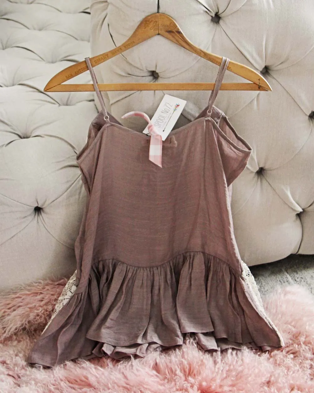 Lucky Lace Layering Top