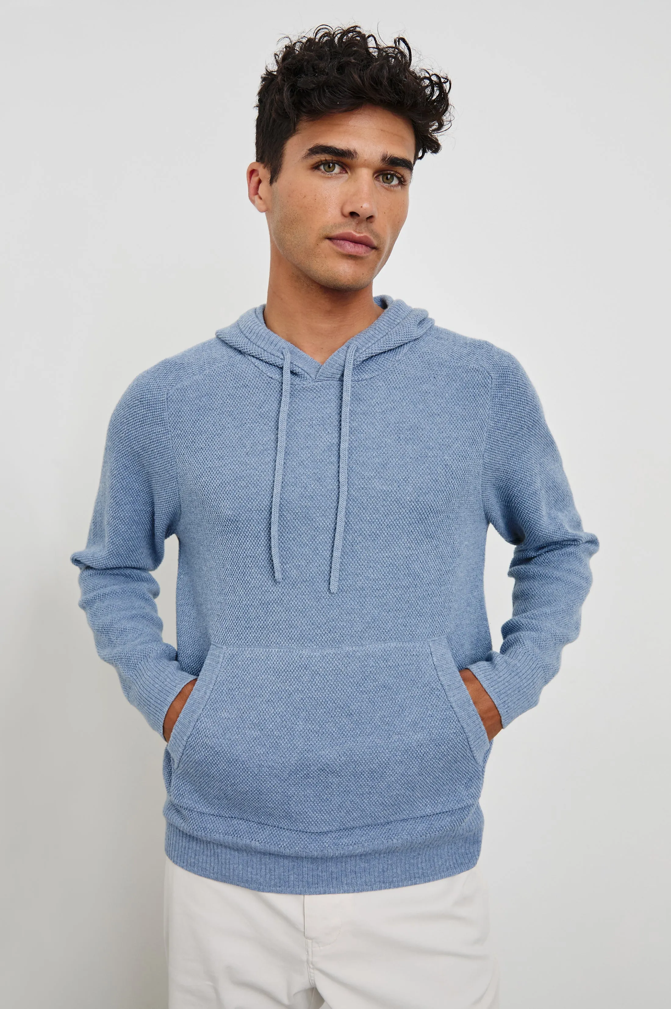 MATADOR HOODIE - LIGHT BLUE HEATHER