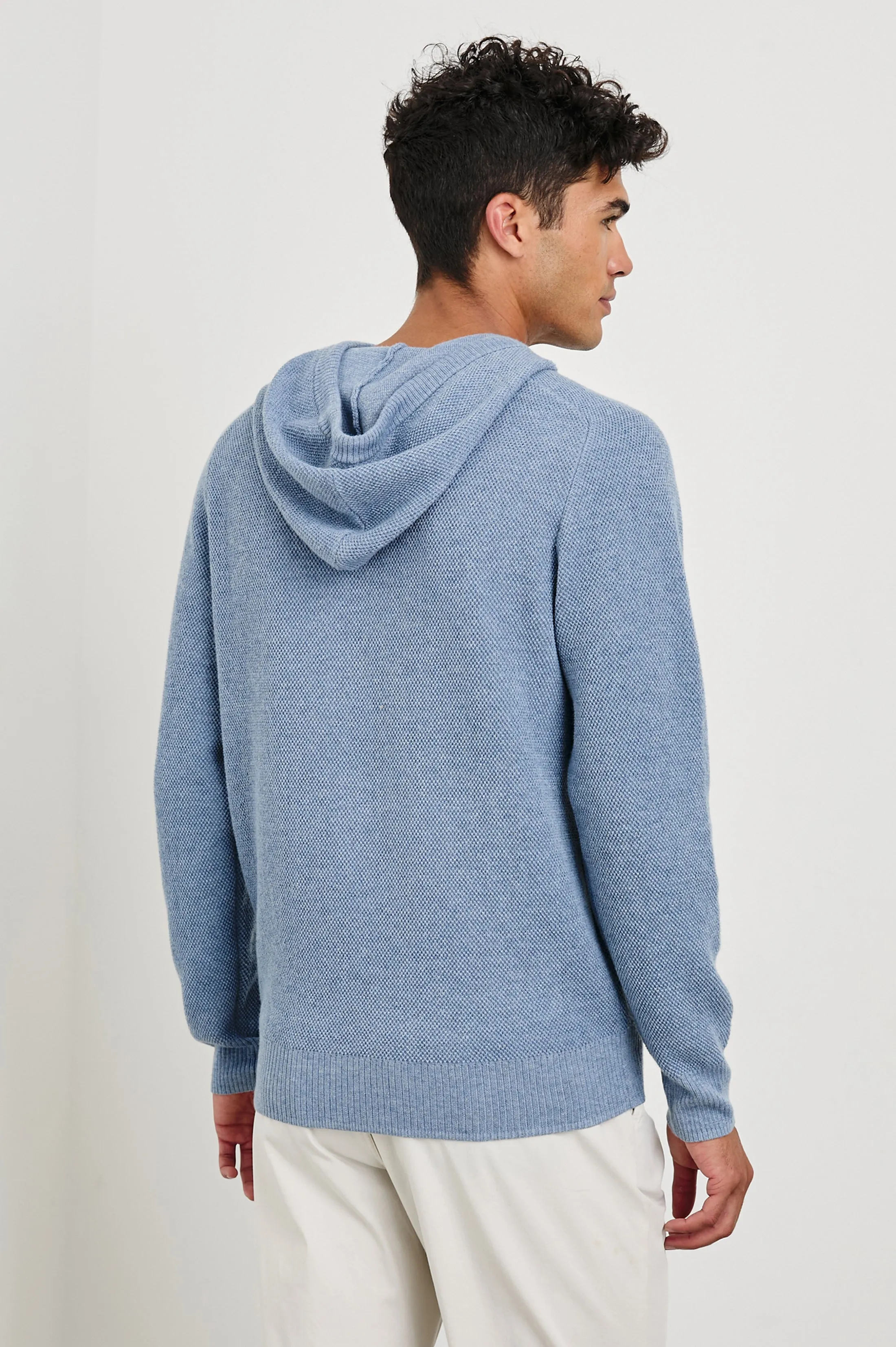 MATADOR HOODIE - LIGHT BLUE HEATHER