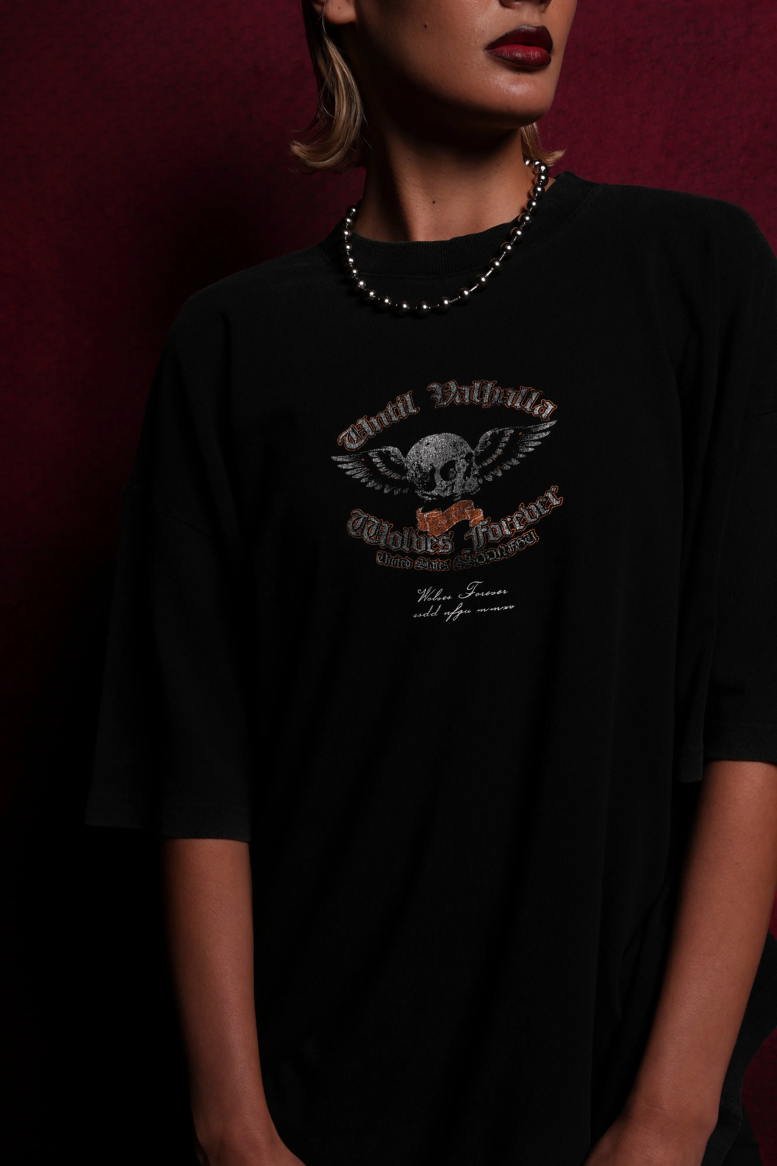 Nomad "Premium" Oversized Tee in Black