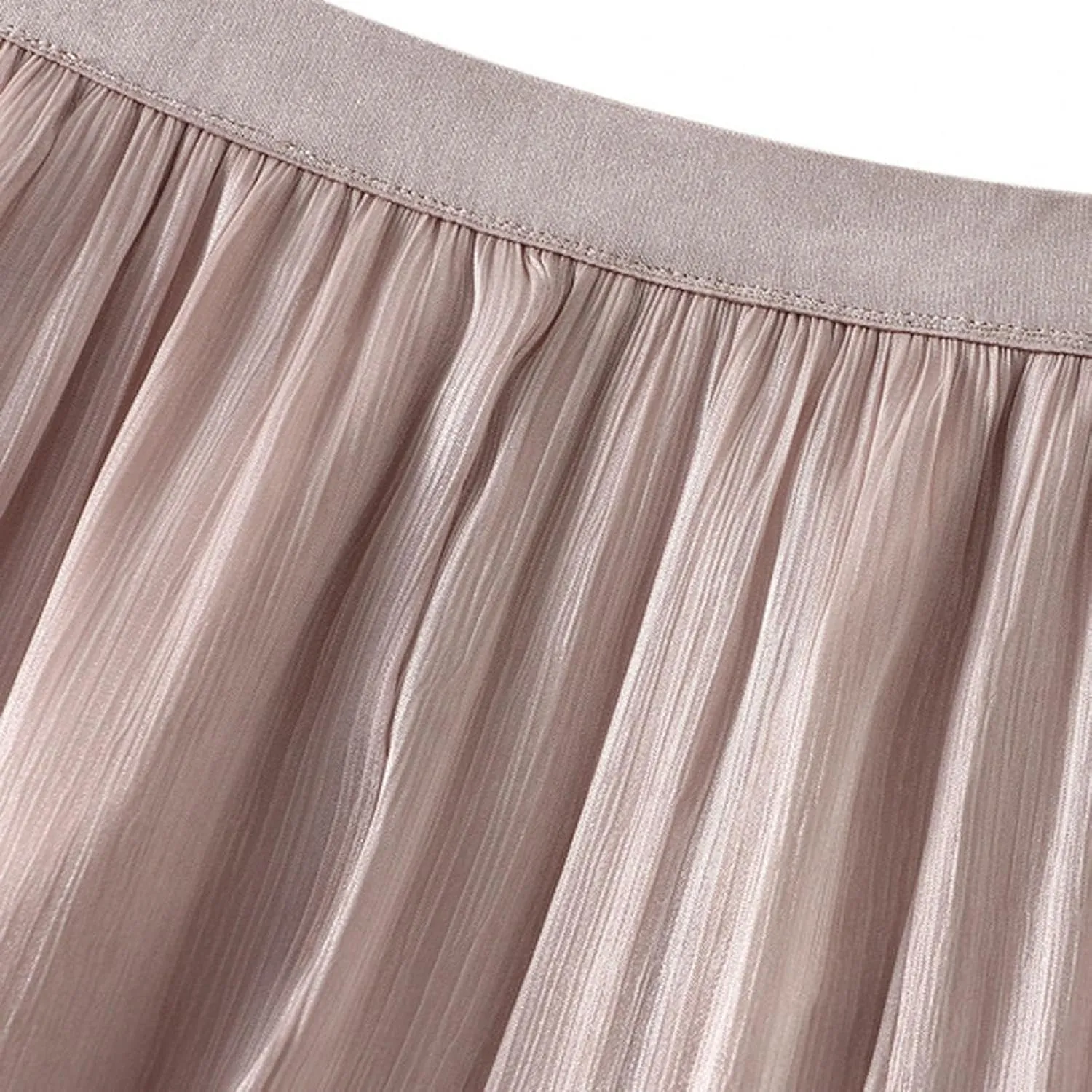Oplxuo Women's High Waisted Skirts A-Line Swing Asymmetrical Hem Mini Skater Skirt Casual Loose Mid Long Skirt