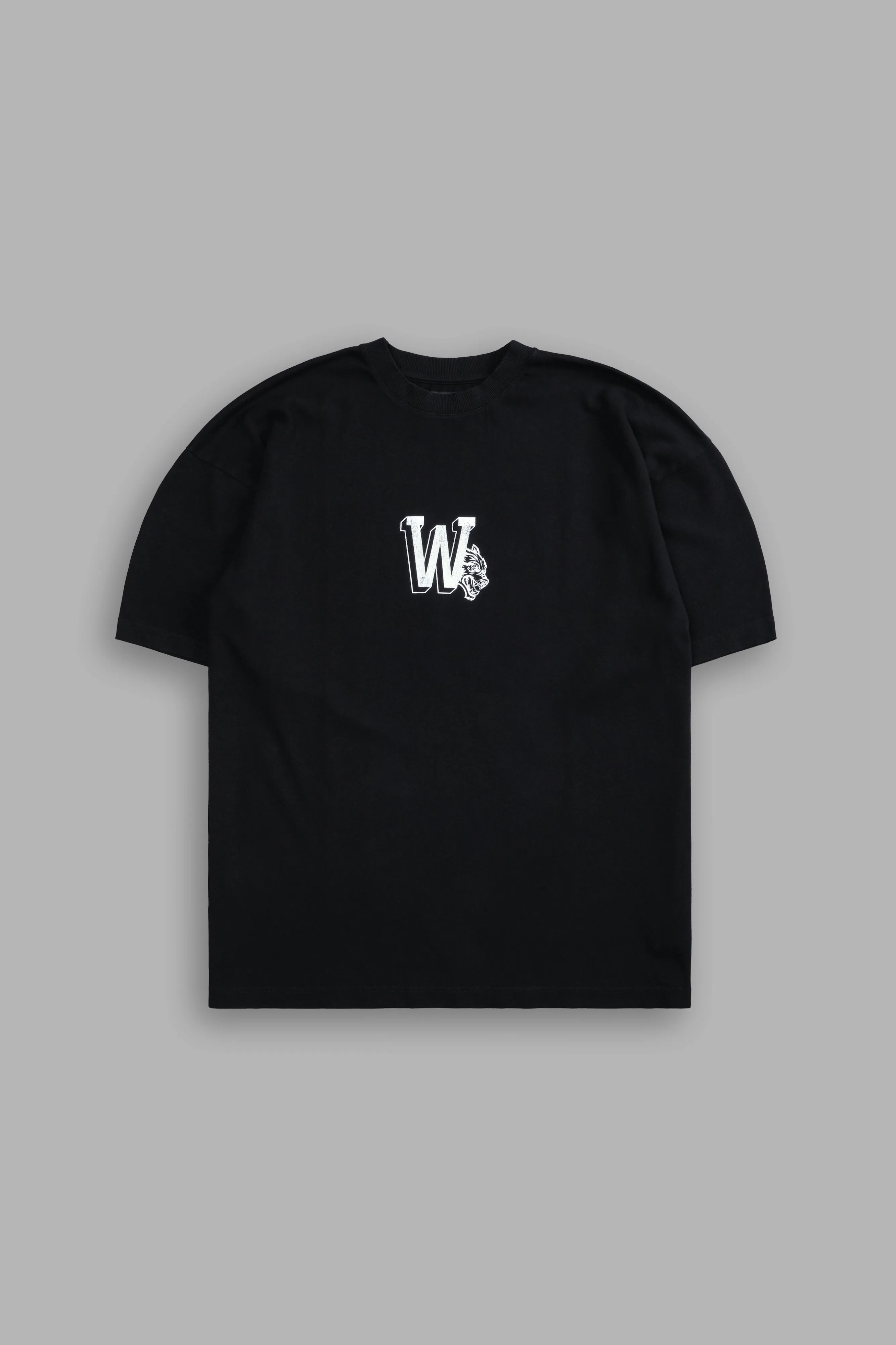 Our Stamp "Premium" Oversized Tee in Black
