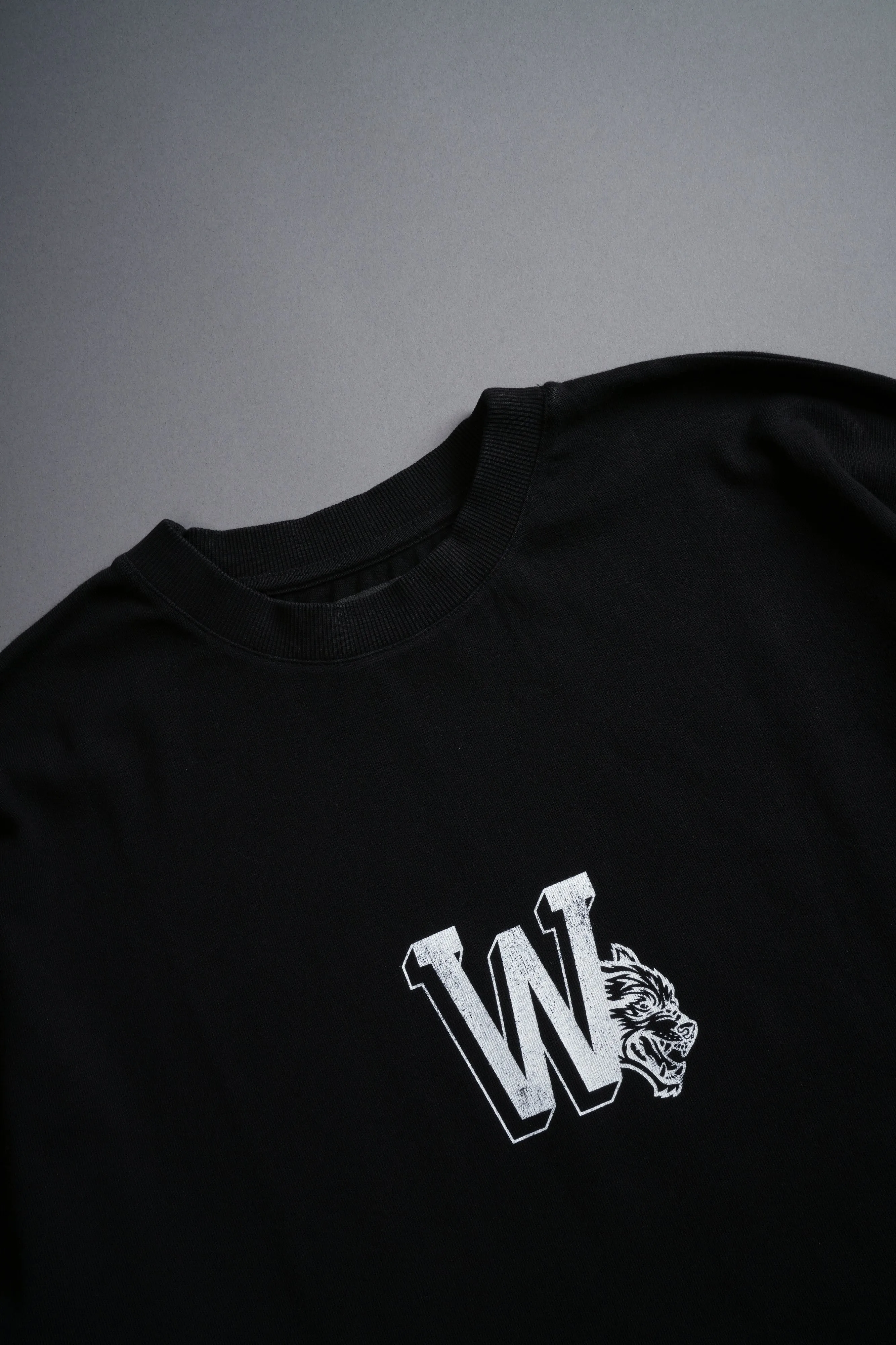 Our Stamp "Premium" Oversized Tee in Black