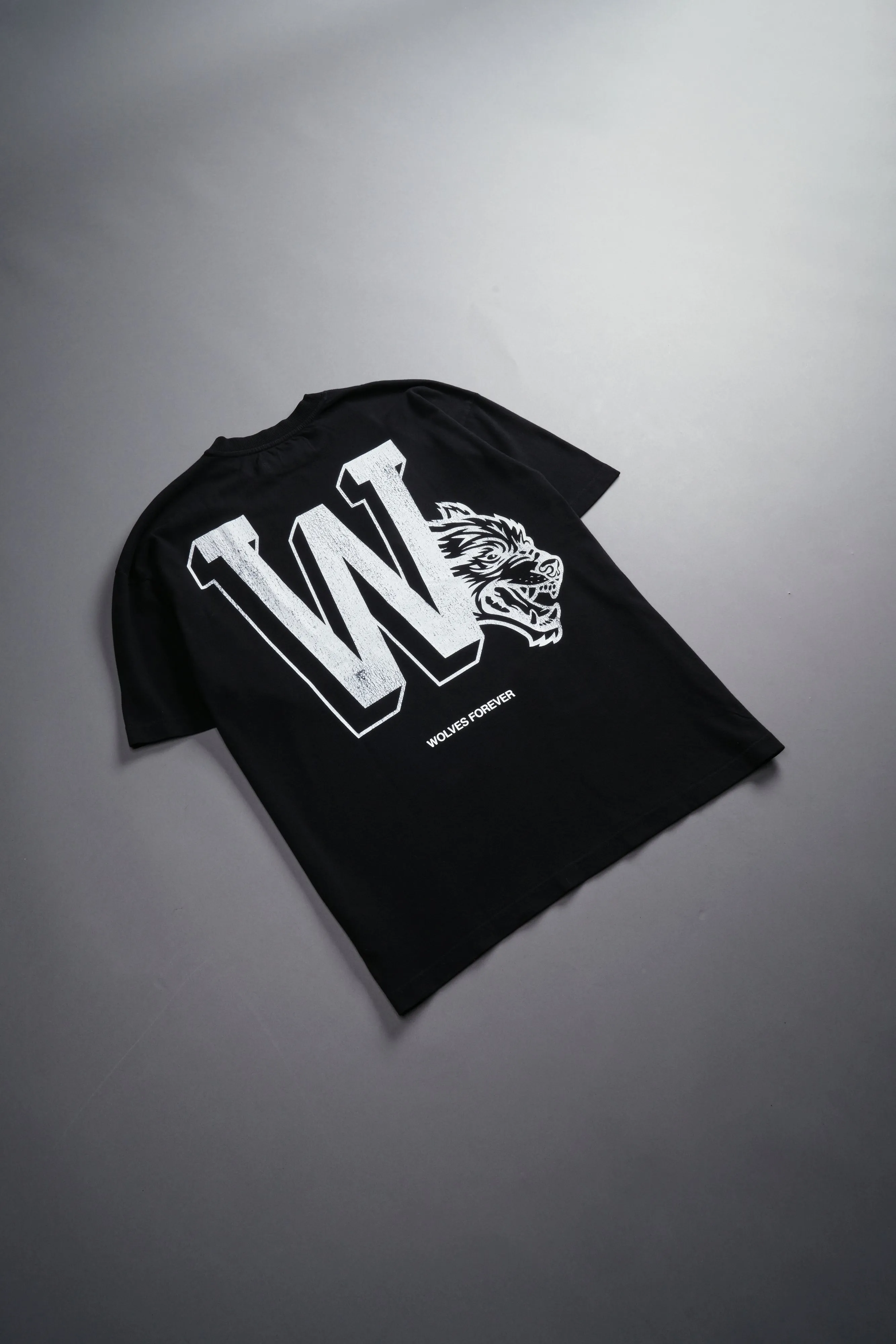 Our Stamp "Premium" Oversized Tee in Black