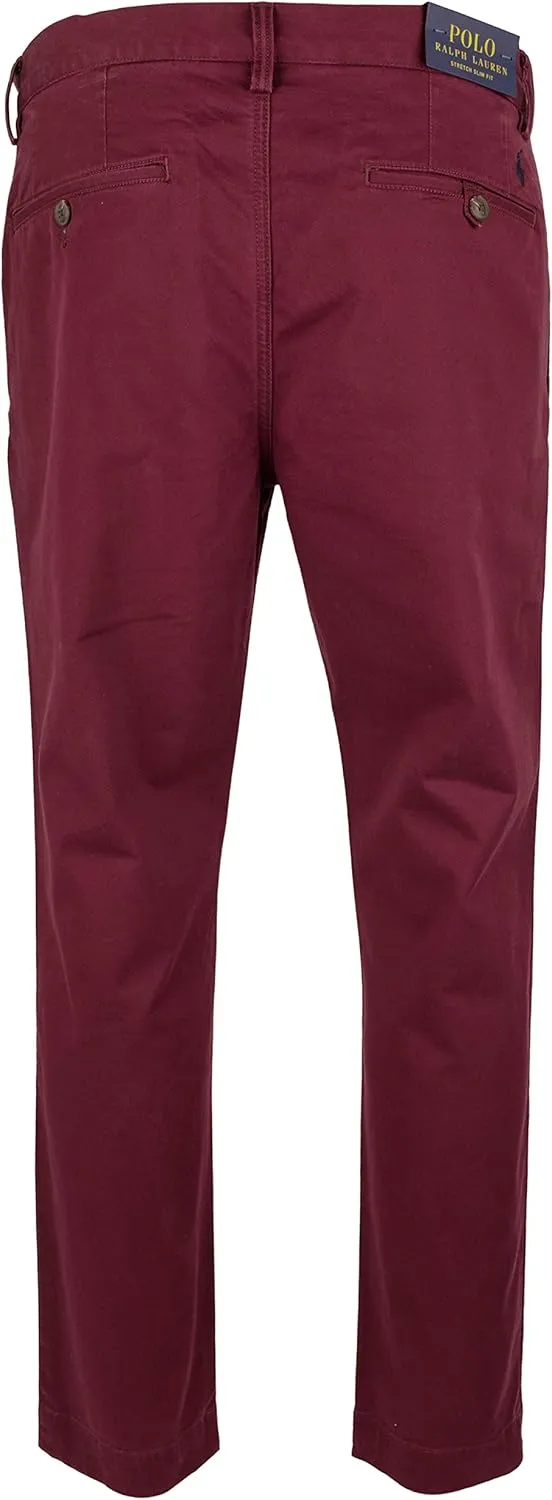 POLO RALPH LAUREN mens Stretch Slim Fit Chino Pants
