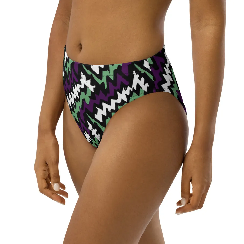 Regal High-Waisted Bikini Bottom