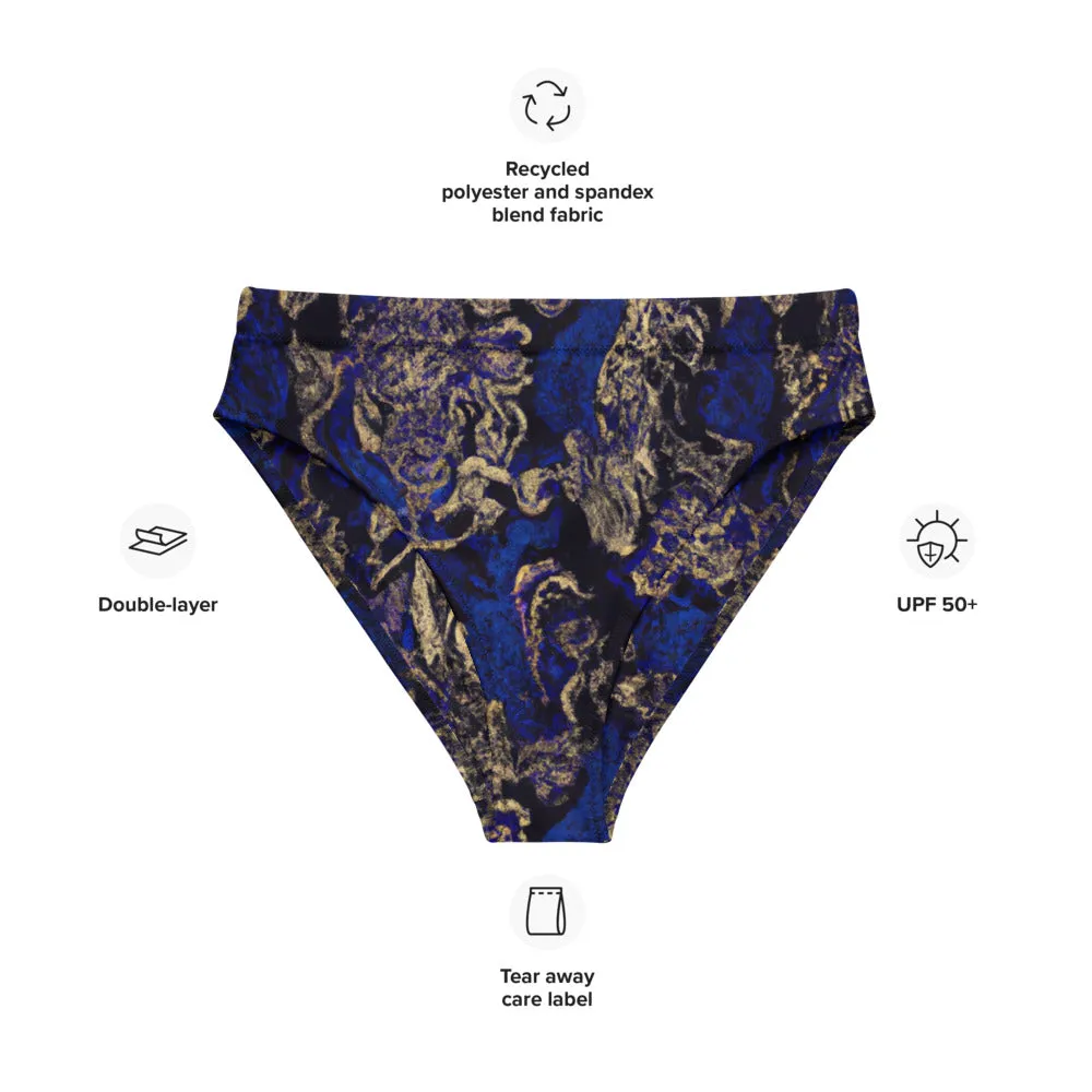 Regal High-Waisted Bikini Bottom