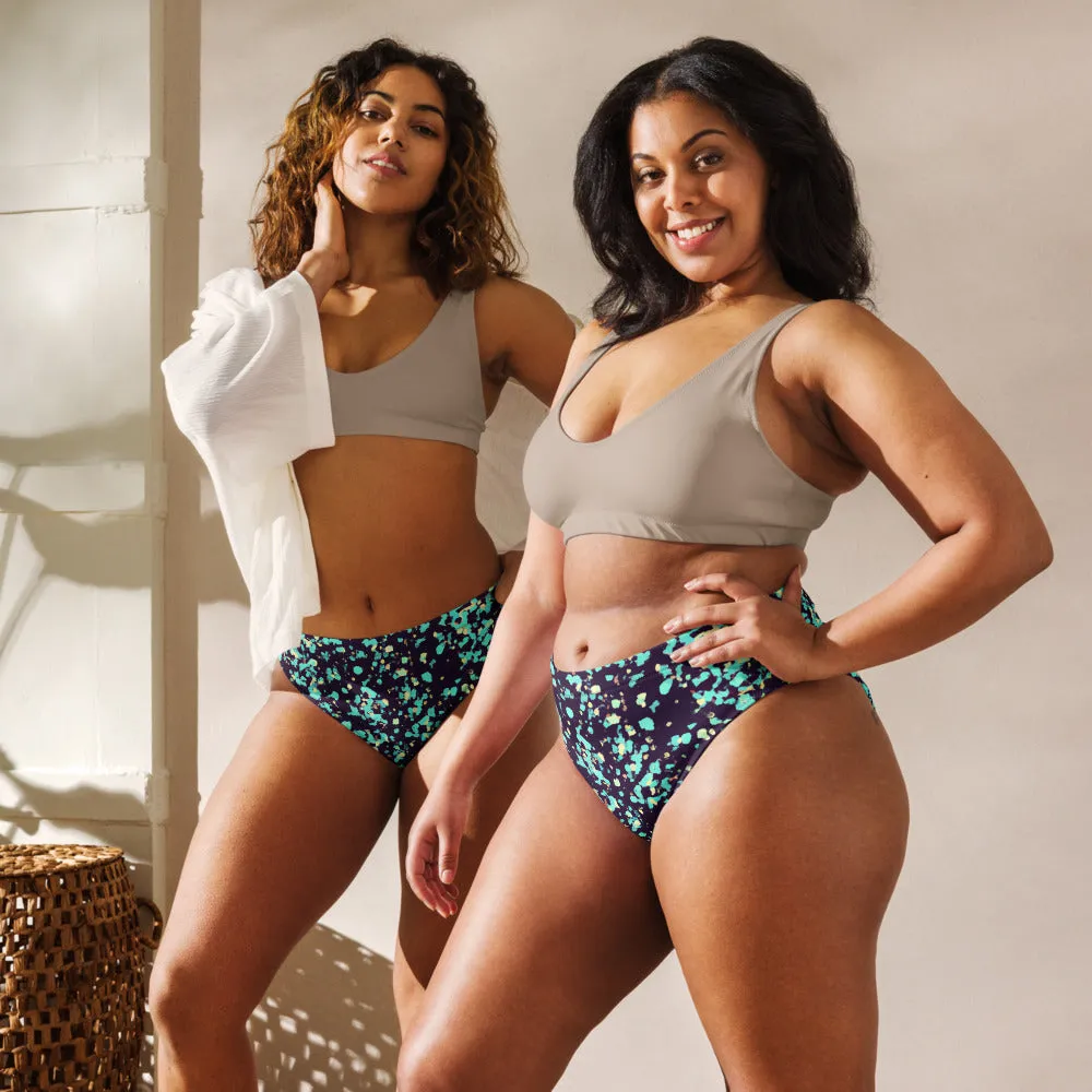 Regal High-Waisted Bikini Bottom