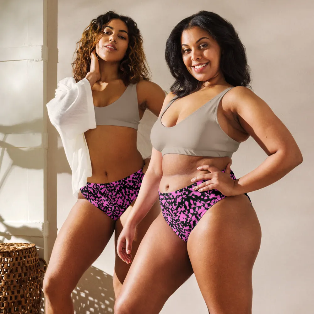 Regal High-Waisted Bikini Bottom