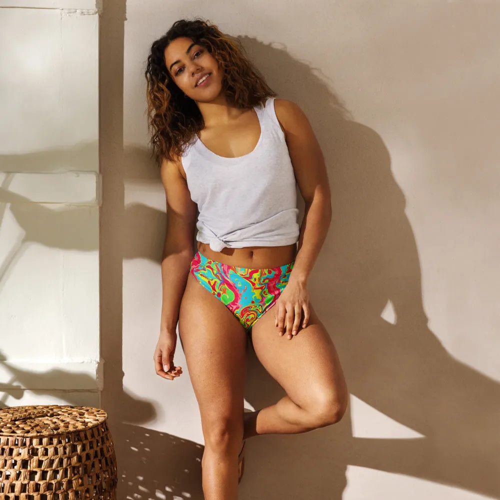 Regal High-Waisted Bikini Bottom
