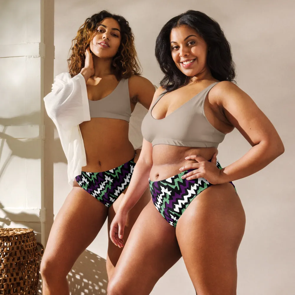 Regal High-Waisted Bikini Bottom