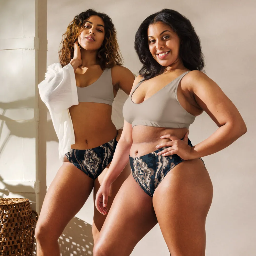 Regal High-Waisted Bikini Bottom