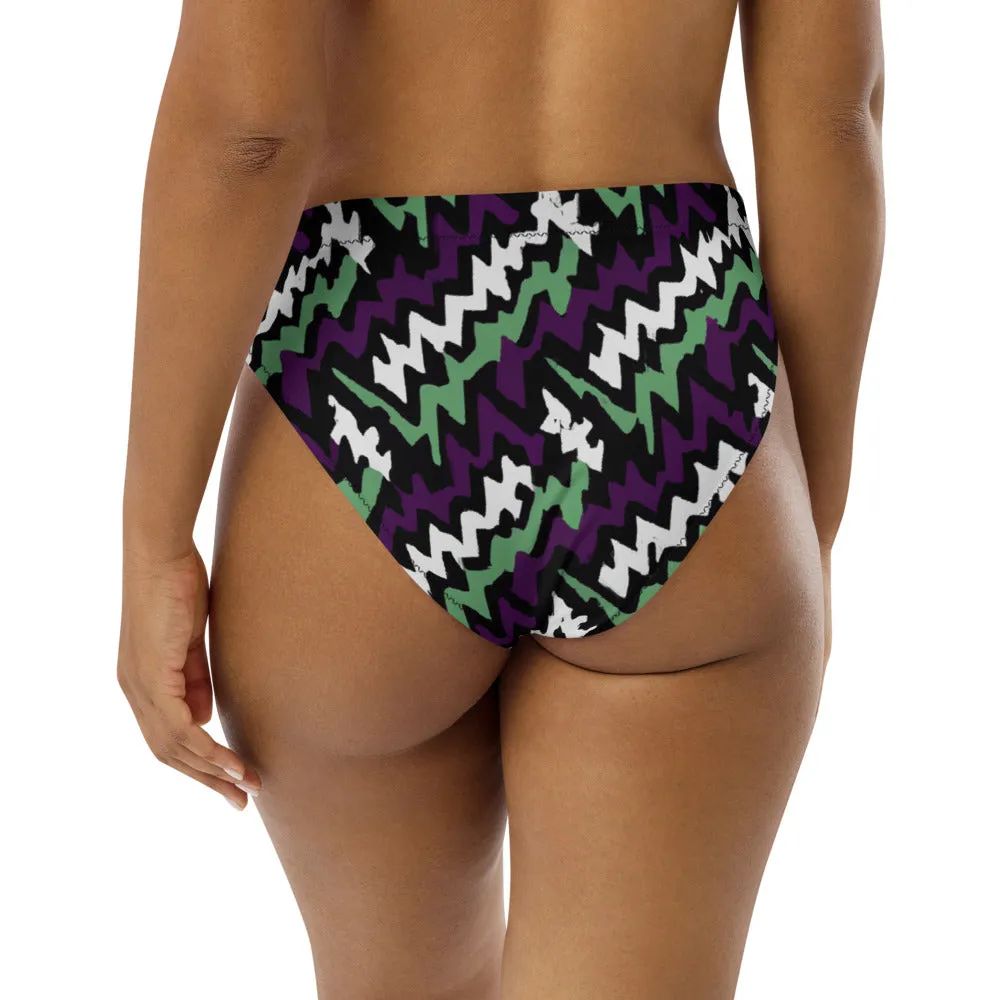 Regal High-Waisted Bikini Bottom