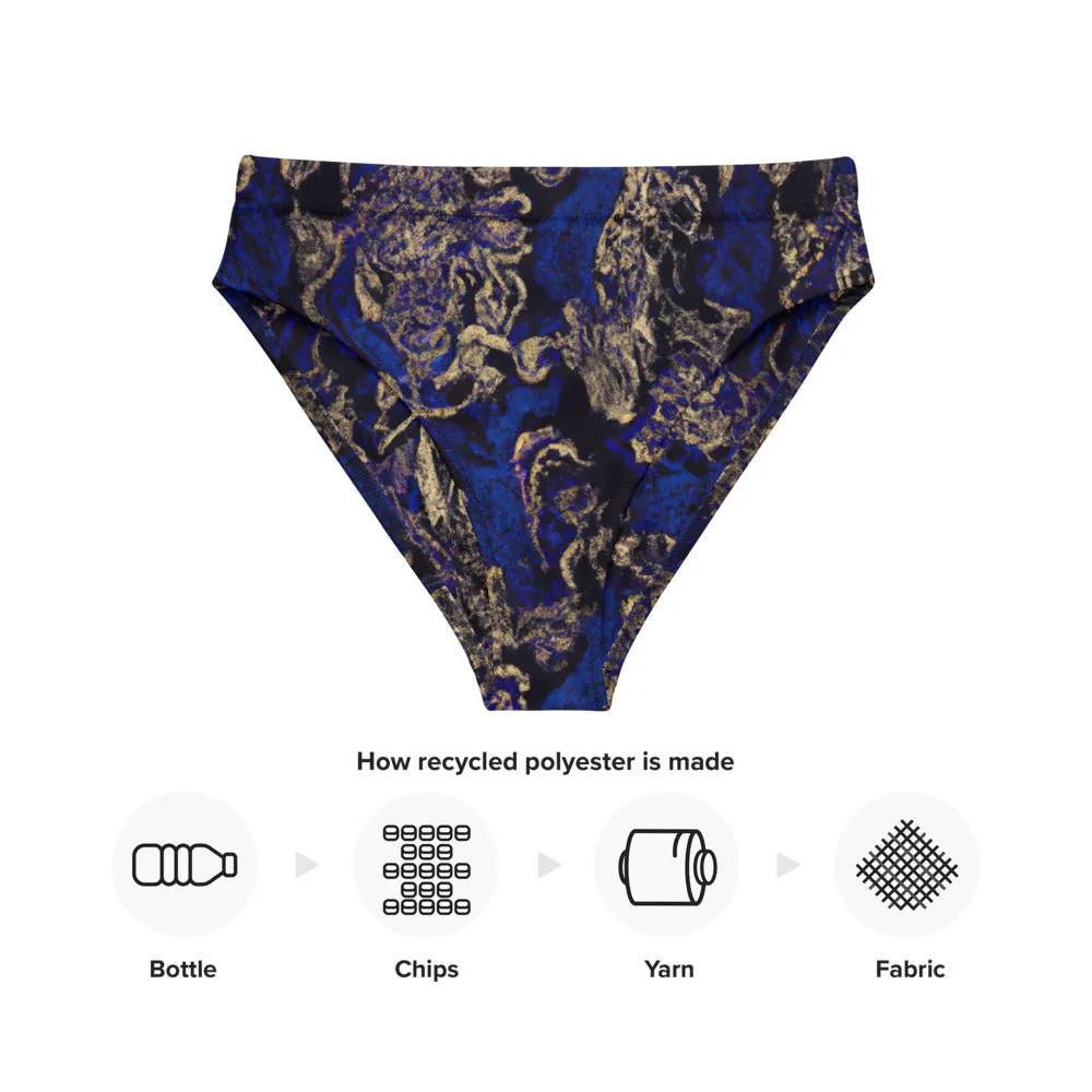 Regal High-Waisted Bikini Bottom