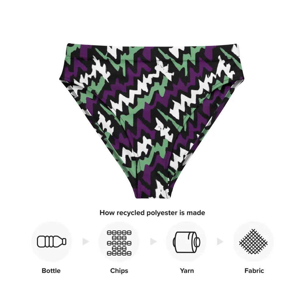 Regal High-Waisted Bikini Bottom