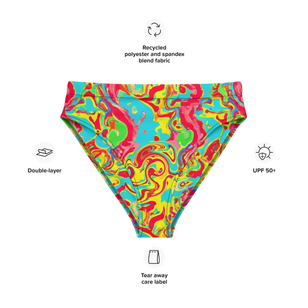 Regal High-Waisted Bikini Bottom