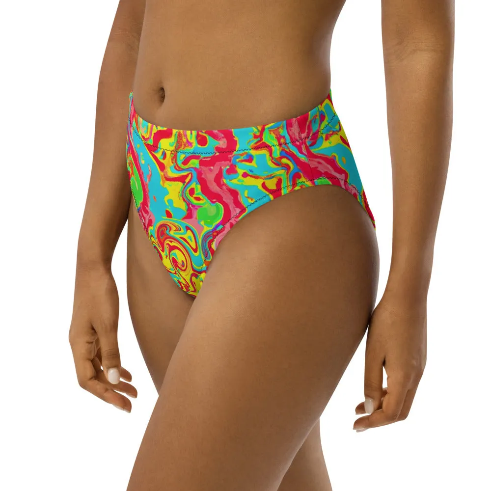 Regal High-Waisted Bikini Bottom