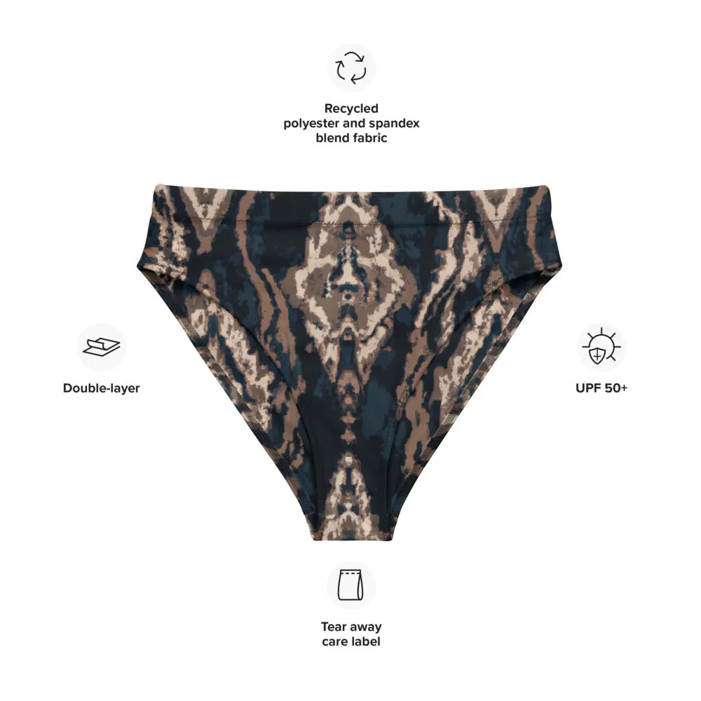 Regal High-Waisted Bikini Bottom