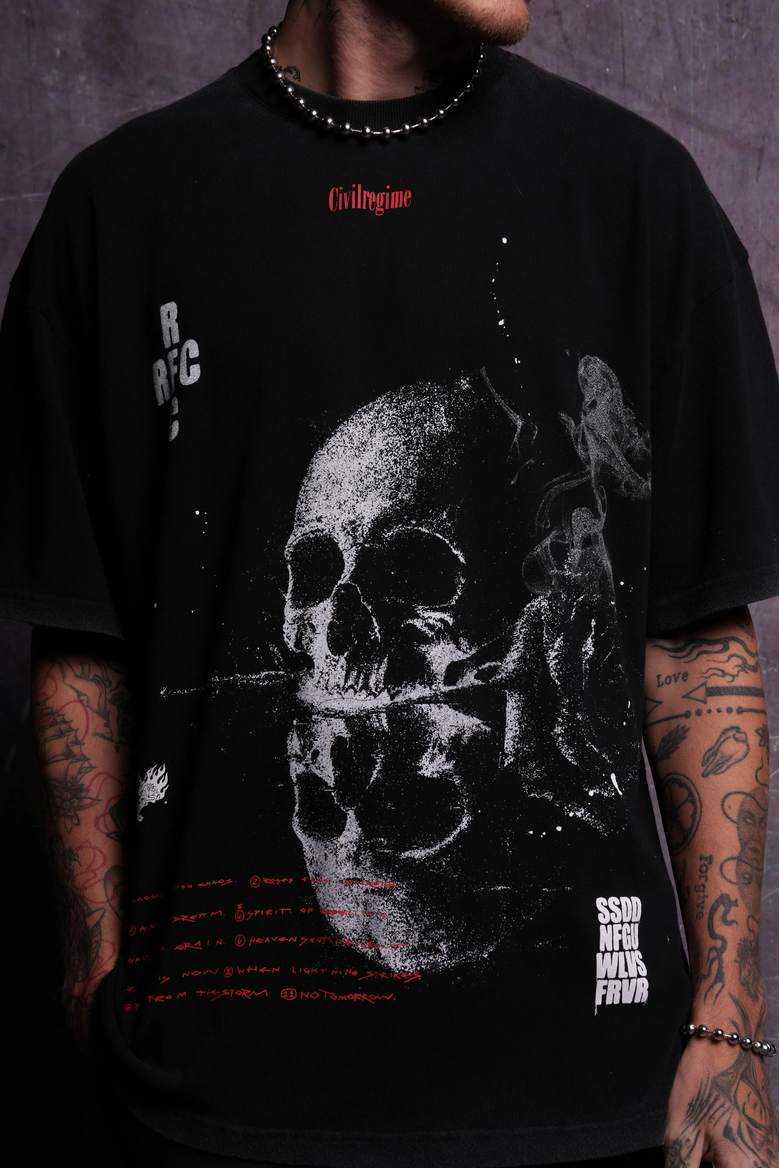 RFC NFGU "Premium" Oversized Tee in Black