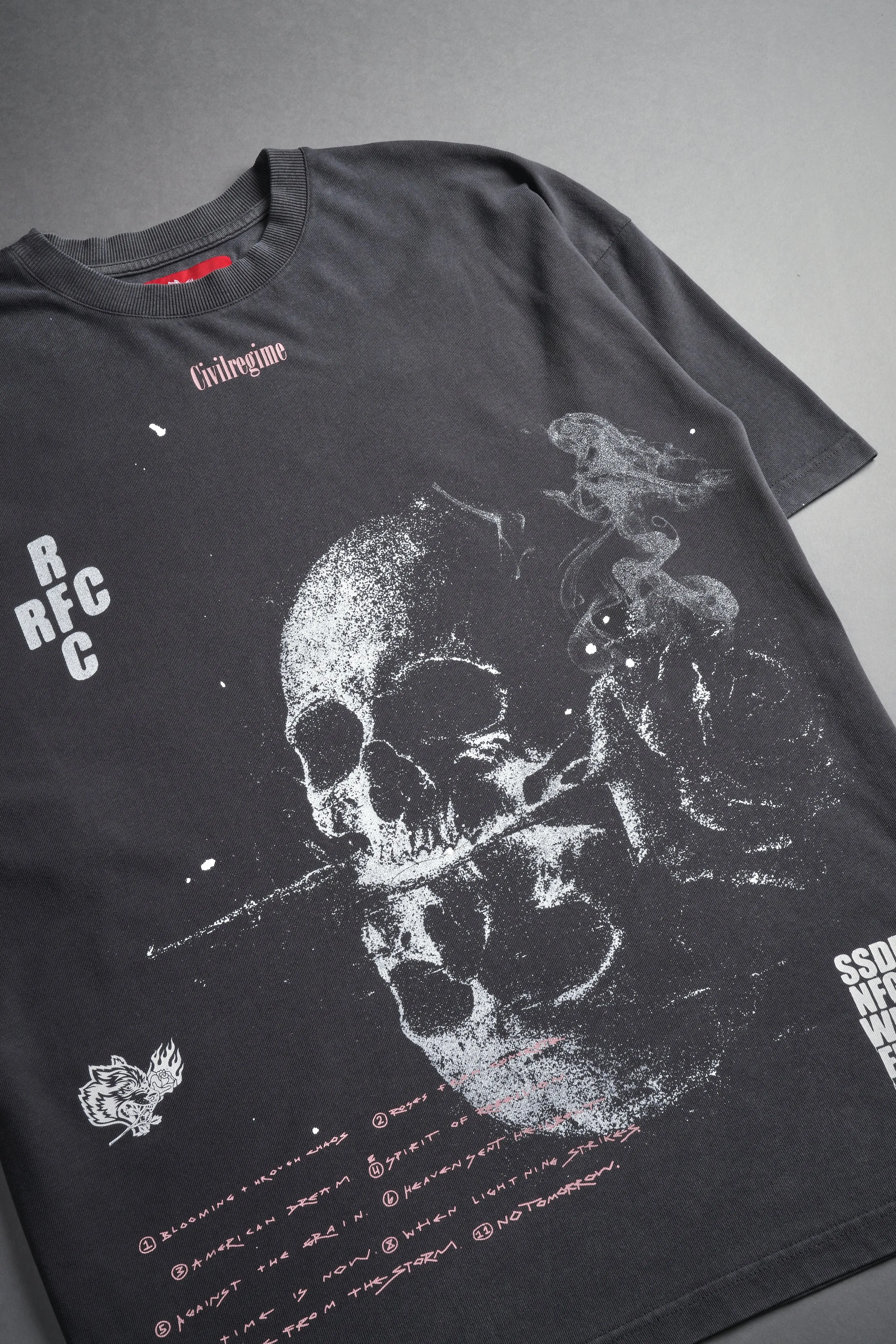 RFC NFGU "Premium" Oversized Tee in Wolf Gray