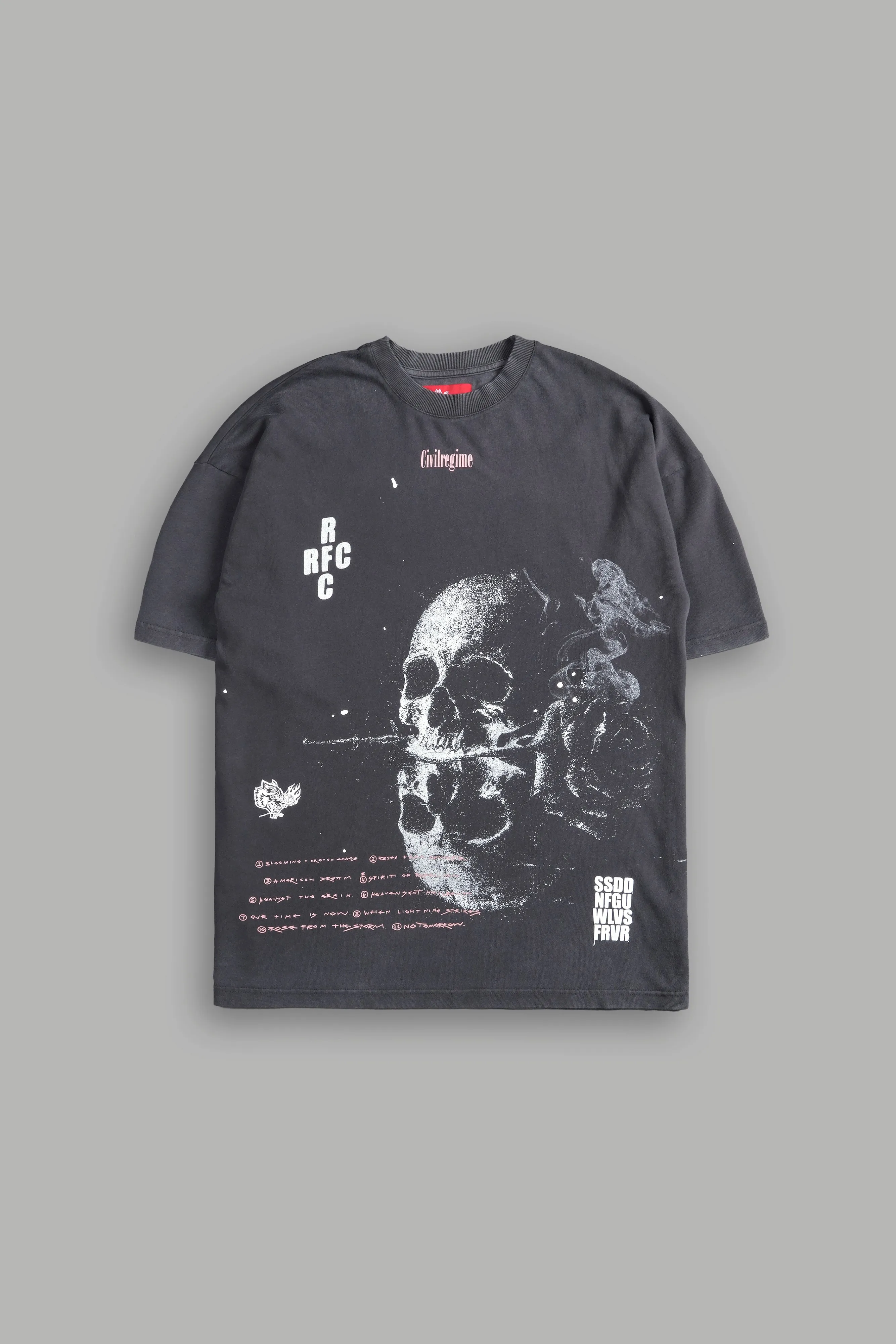 RFC NFGU "Premium" Oversized Tee in Wolf Gray