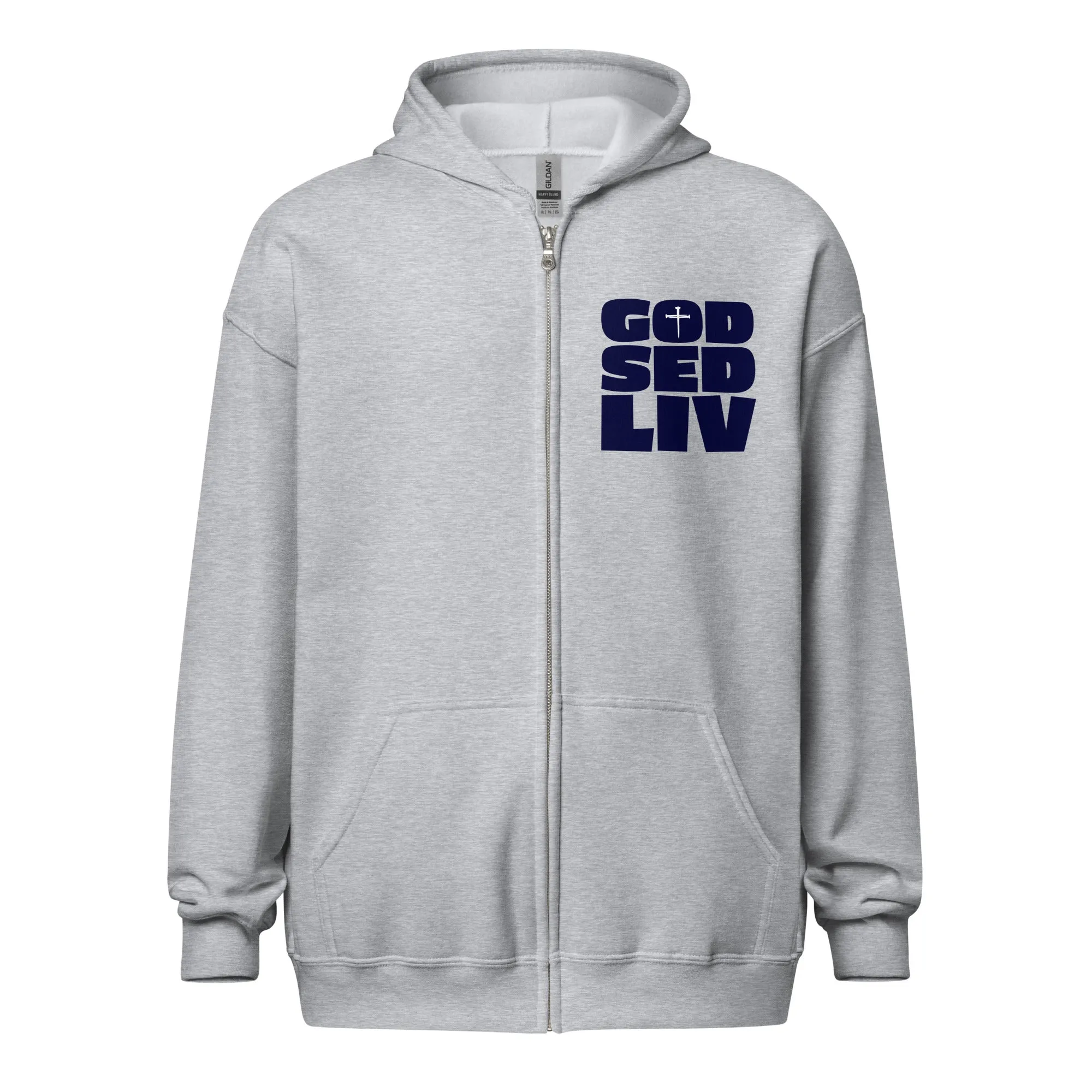 Seek First the Kingdom Unisex Full-Zip Hoodie