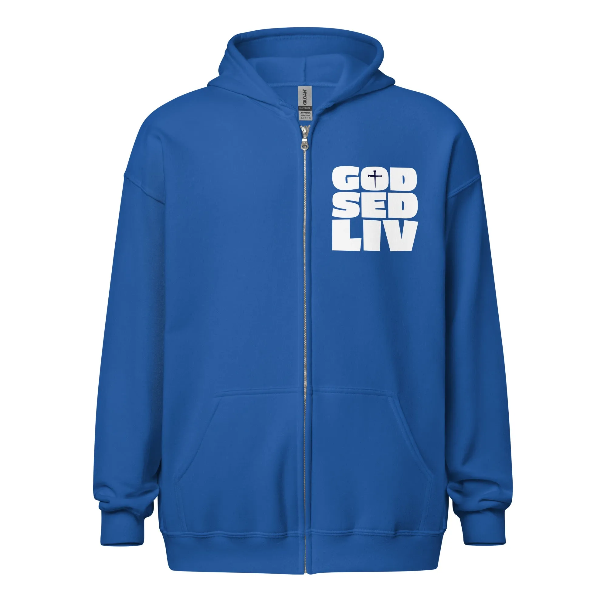 Seek First the Kingdom Unisex Full-Zip Hoodie