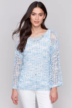 SPACEDYE TAPE YARN TOP