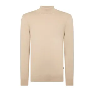 Stone Roll-Neck Jumper