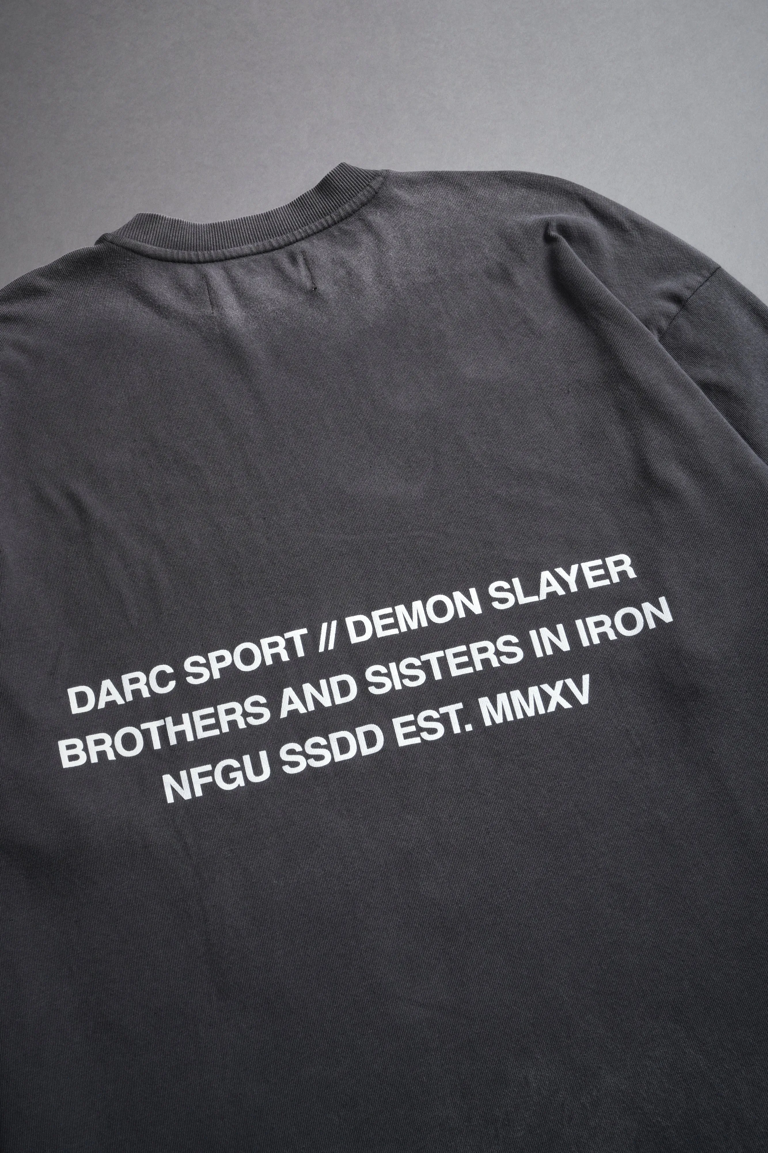 The Hashira "Premium" Oversized Tee in Wolf Gray